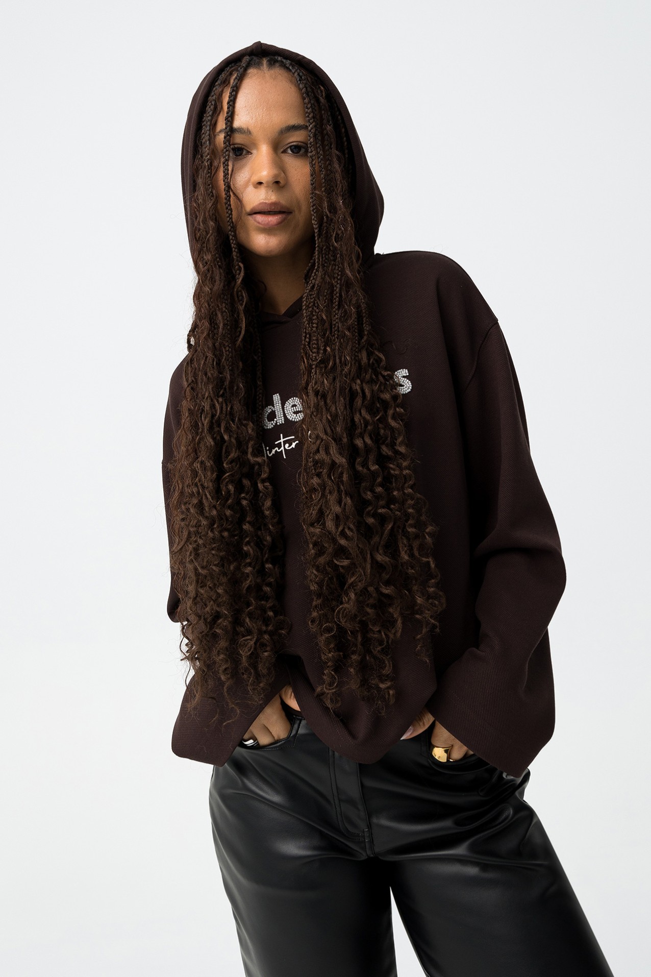 Chocolate Hoodie Sweatshirt