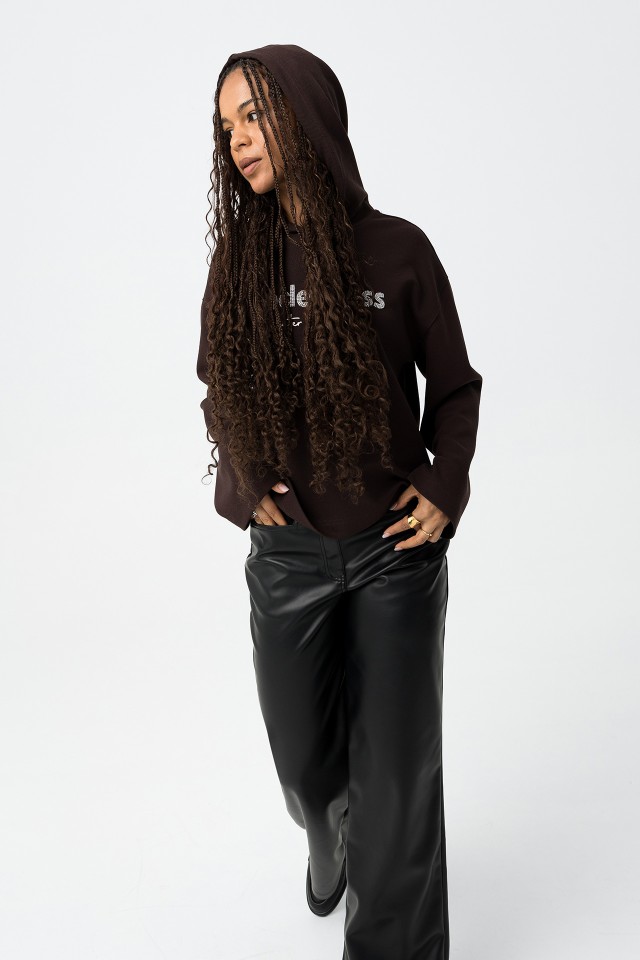 Chocolate Hoodie Sweatshirt