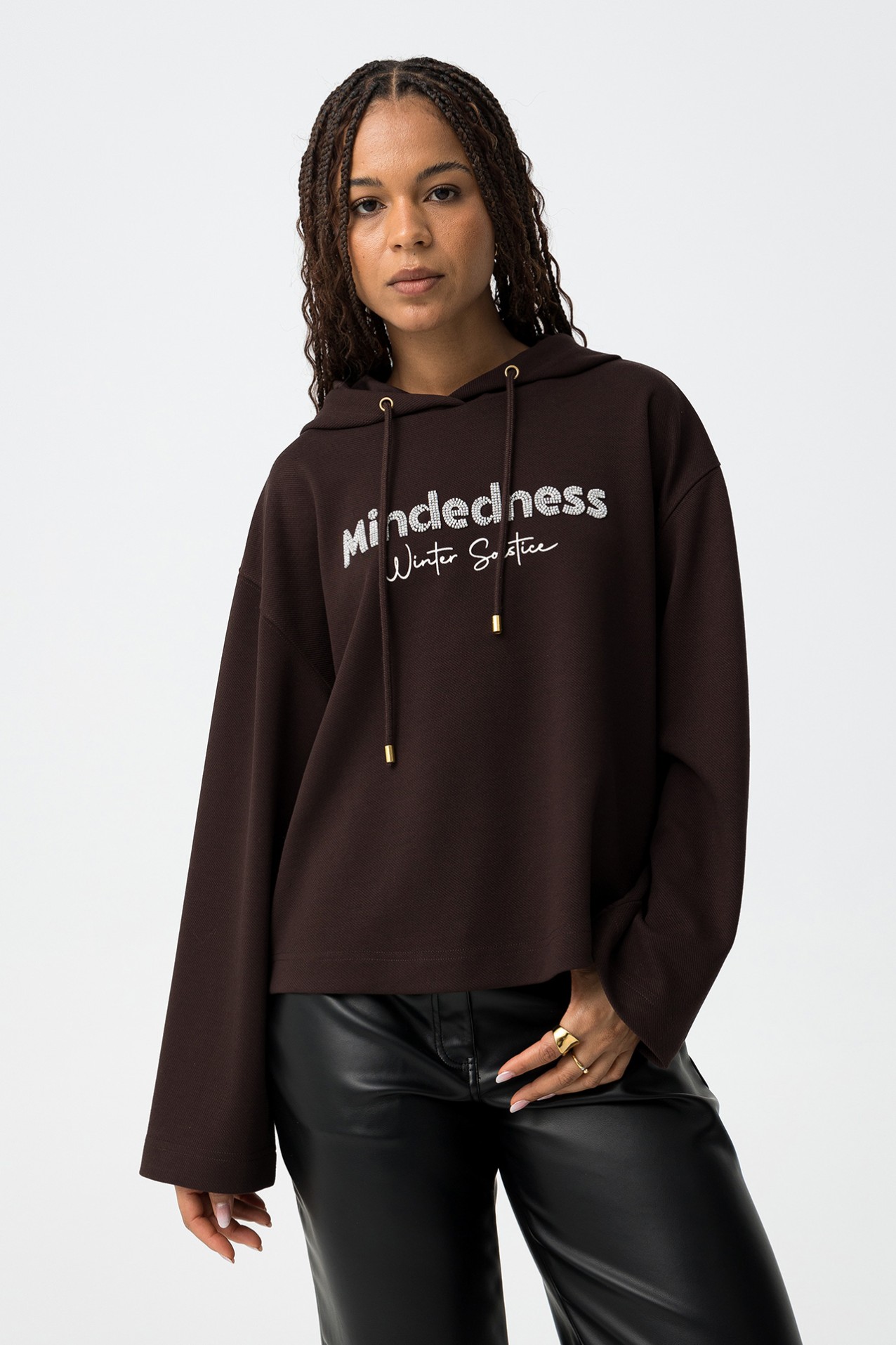 Chocolate Hoodie Sweatshirt
