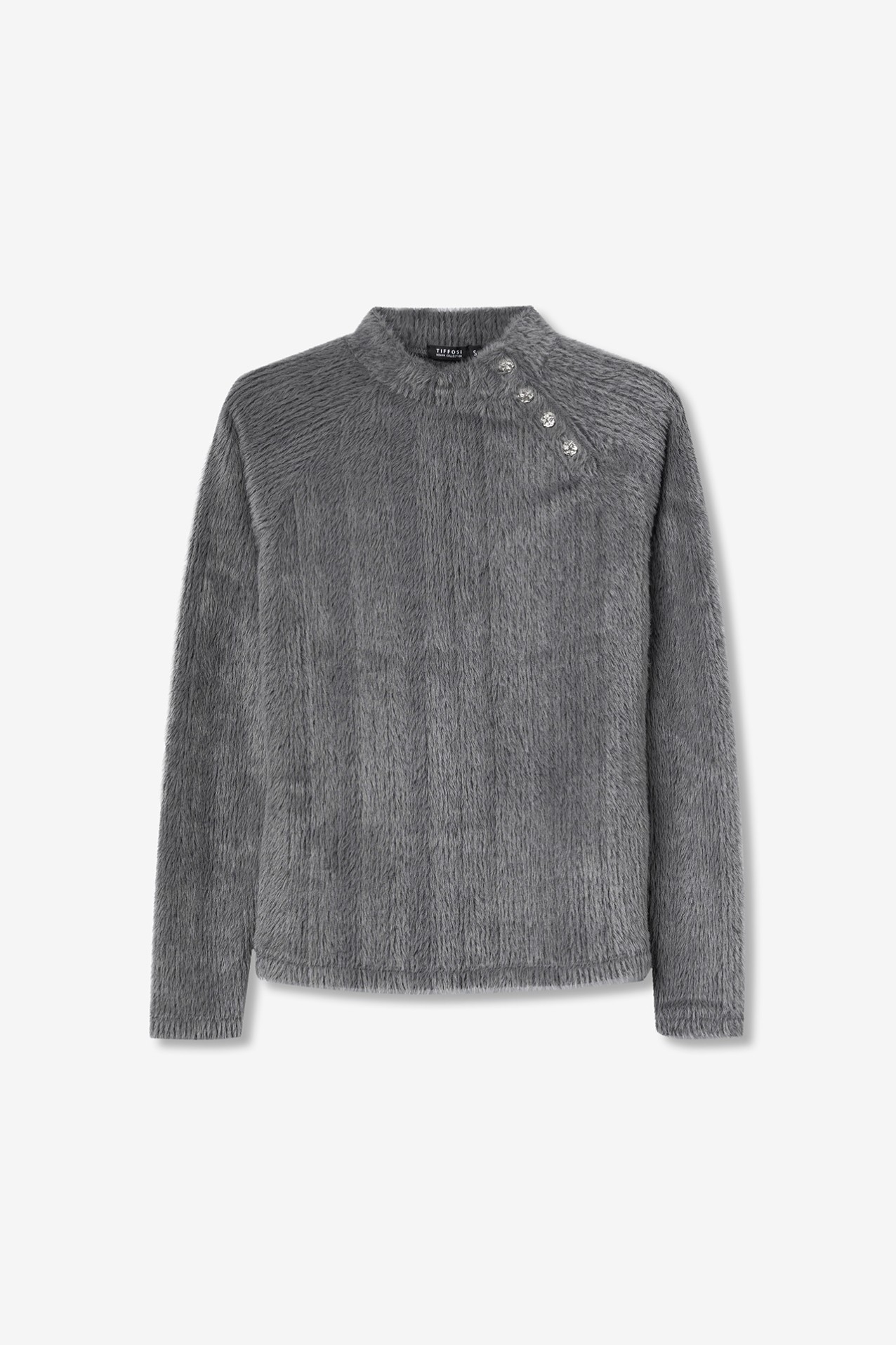 Camiseta gris ajustada