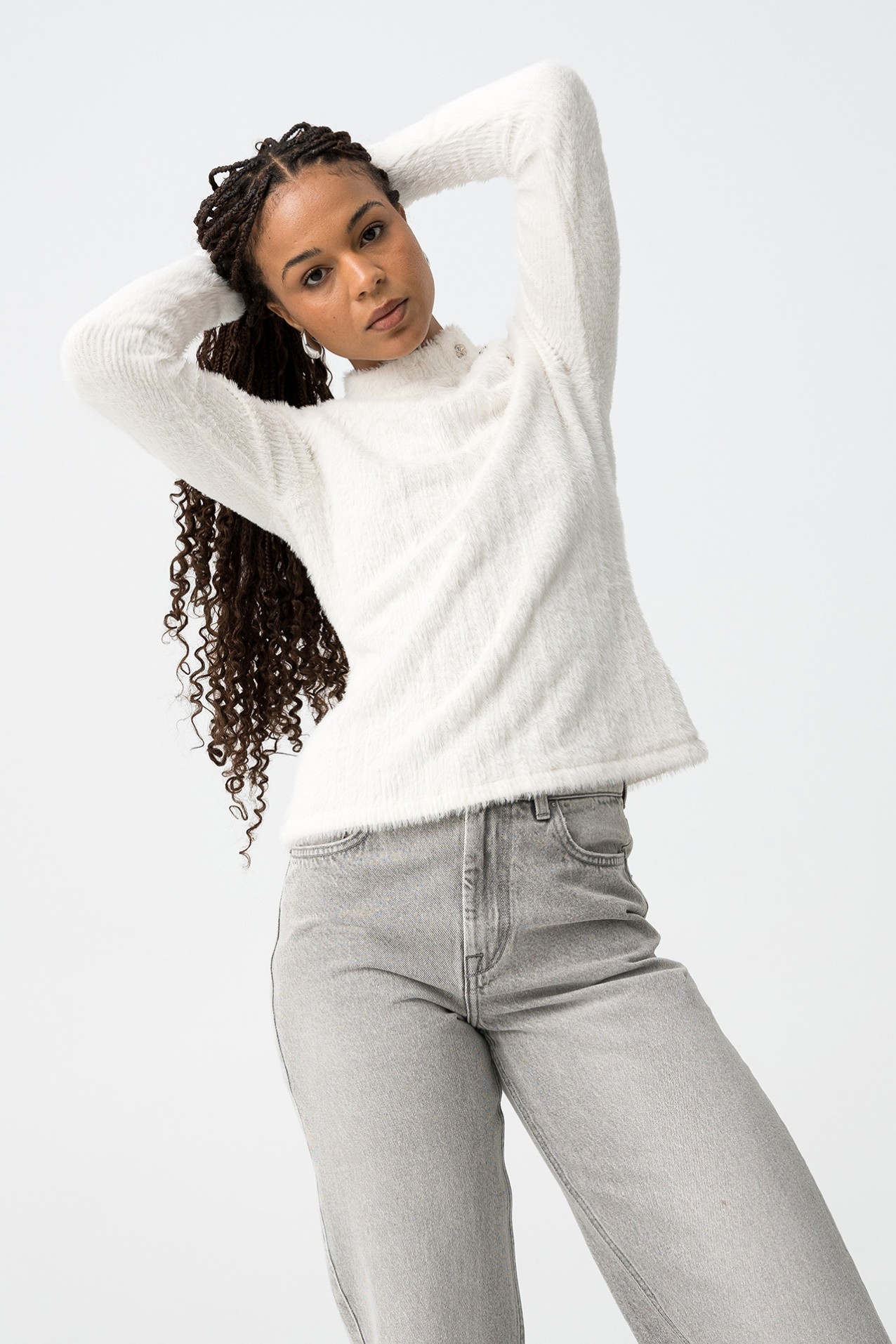 Camiseta blanca ajustada