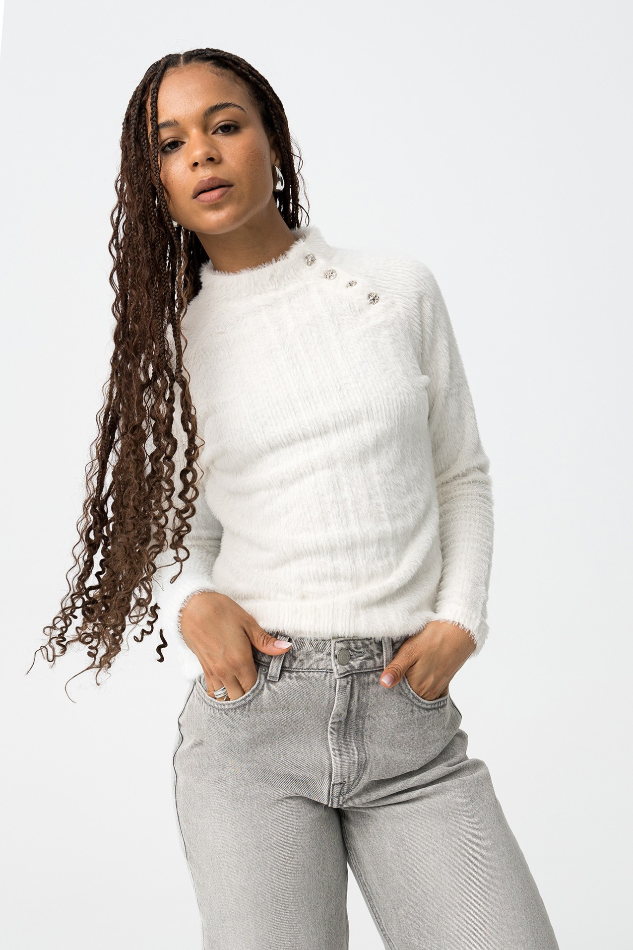 Camiseta blanca ajustada