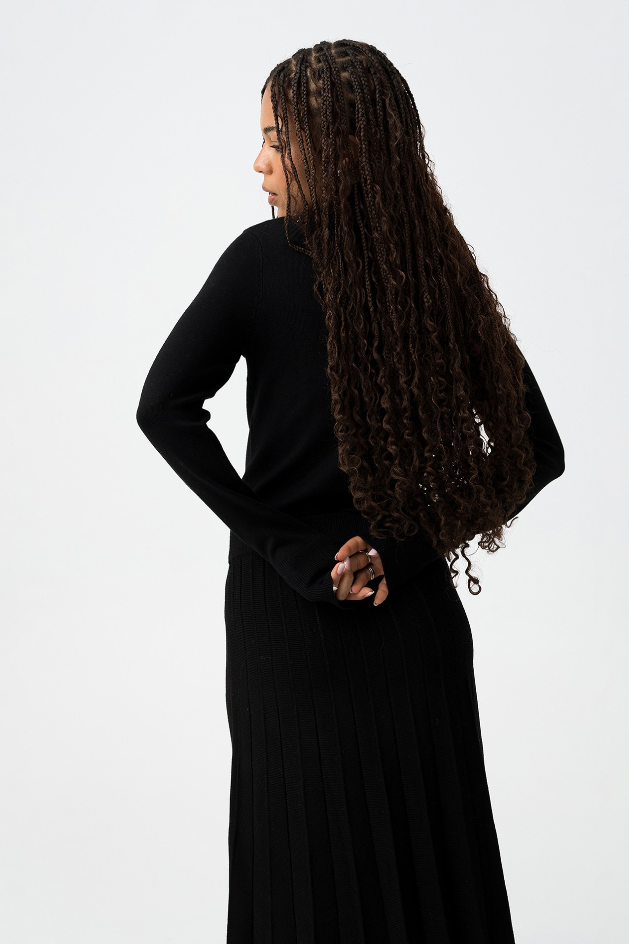 Slim Fit Sweater with Turtleneck