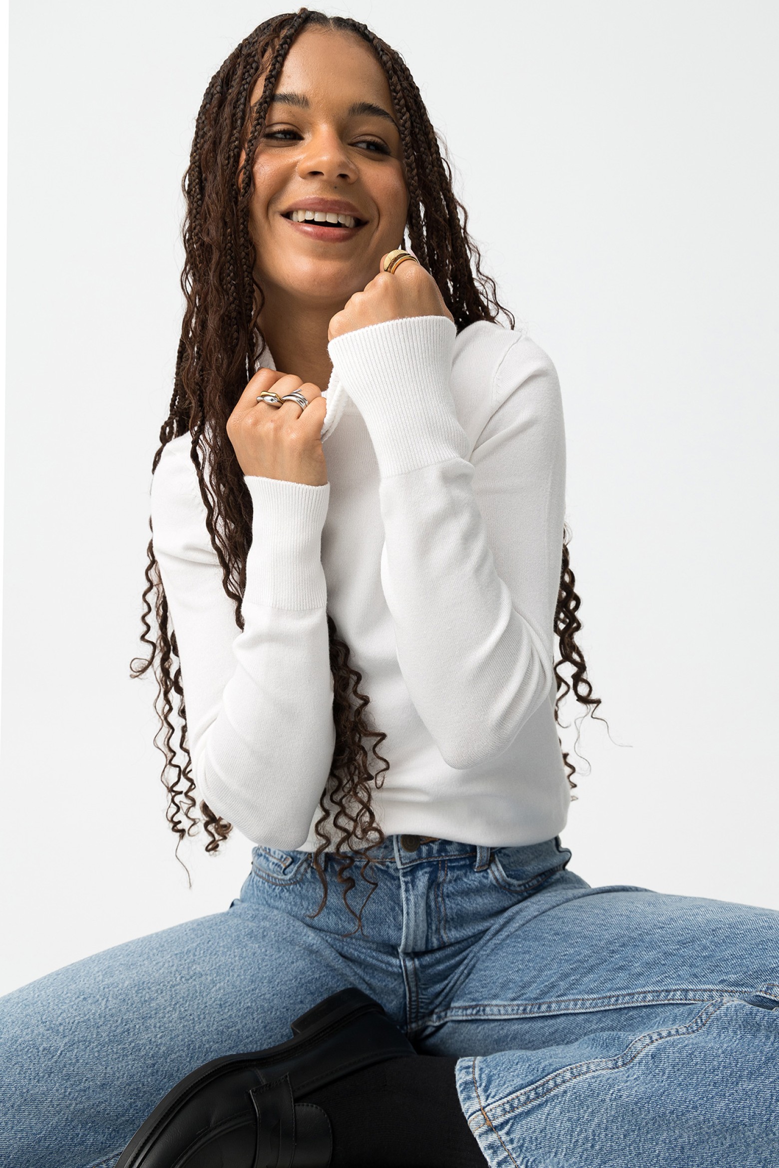 Slim Fit Sweater with Turtleneck