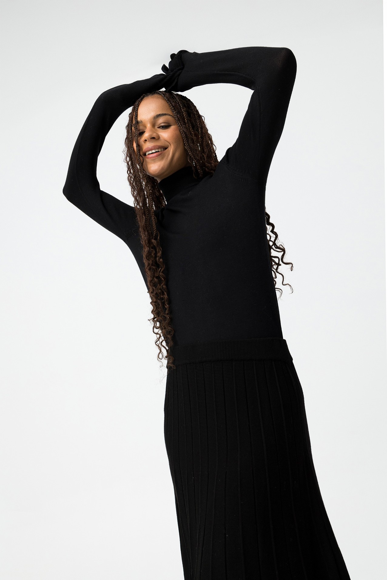 Slim Fit Sweater with Turtleneck