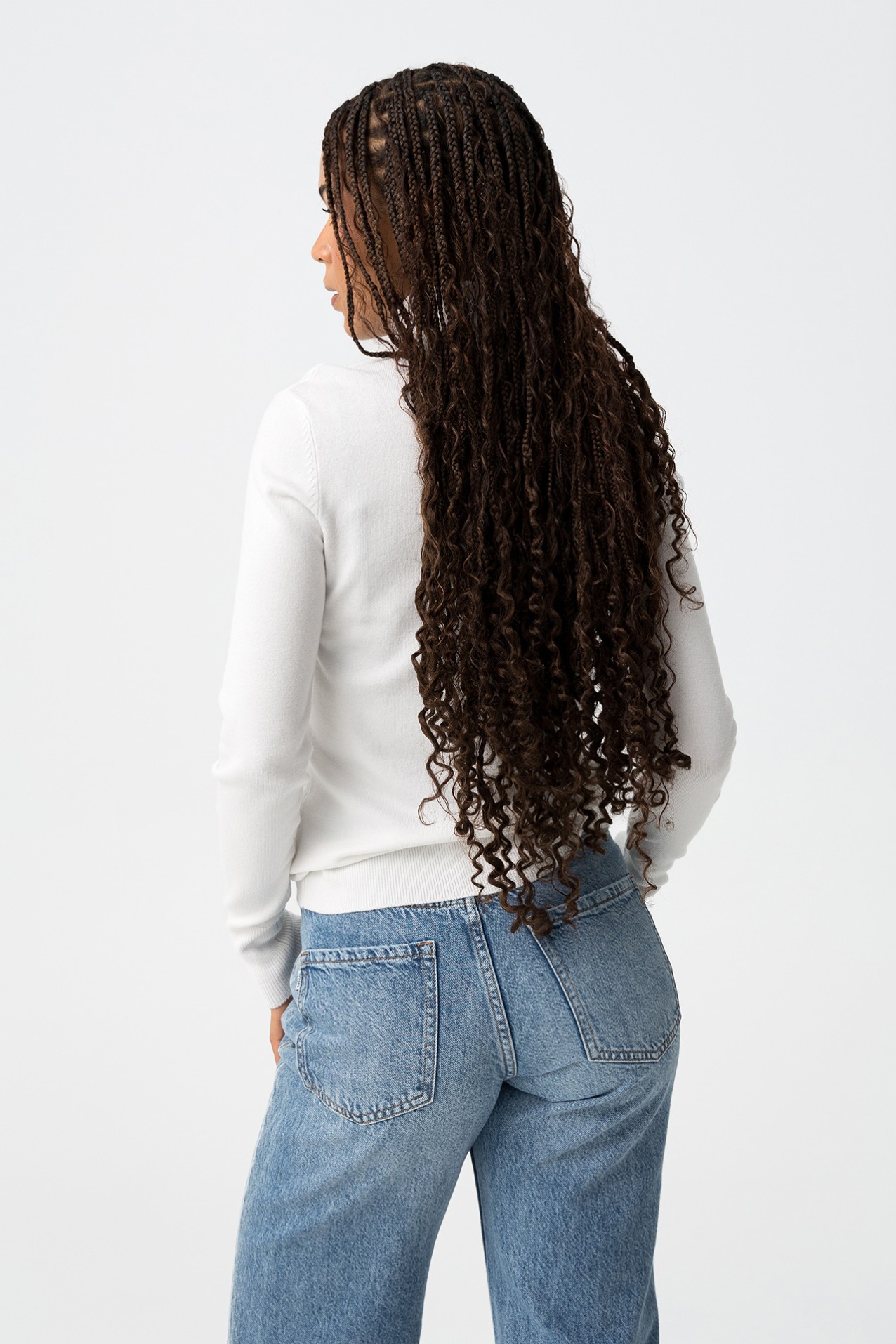 Slim Fit Sweater with Turtleneck