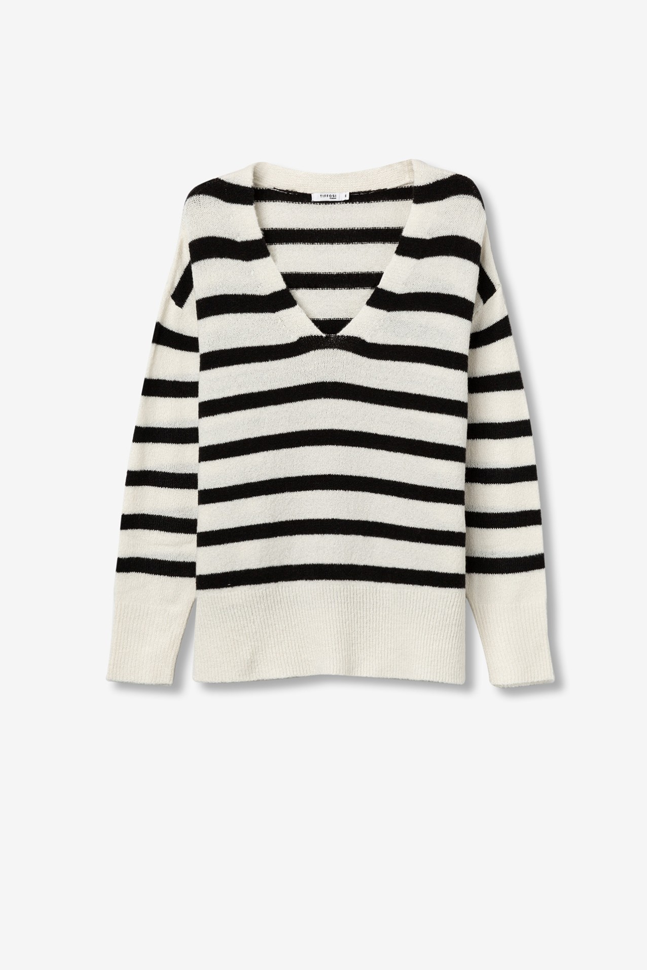 Jersey Relaxed con Escote en V