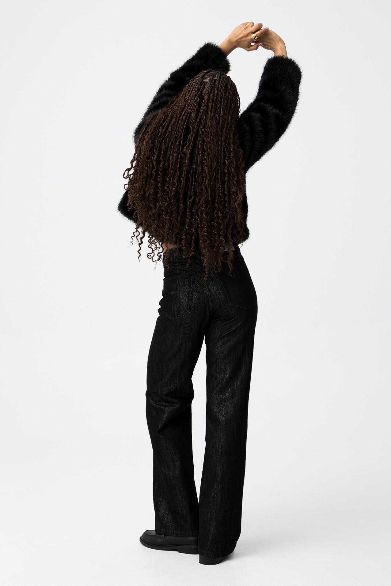 Faux Fur Short Jacket