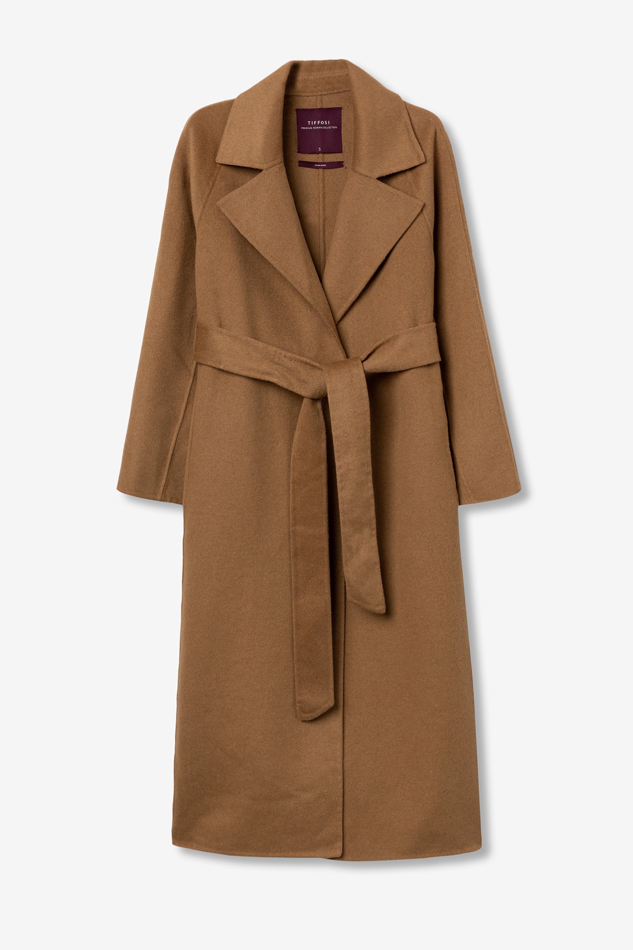 Sobretudo Efeito L com Cinto