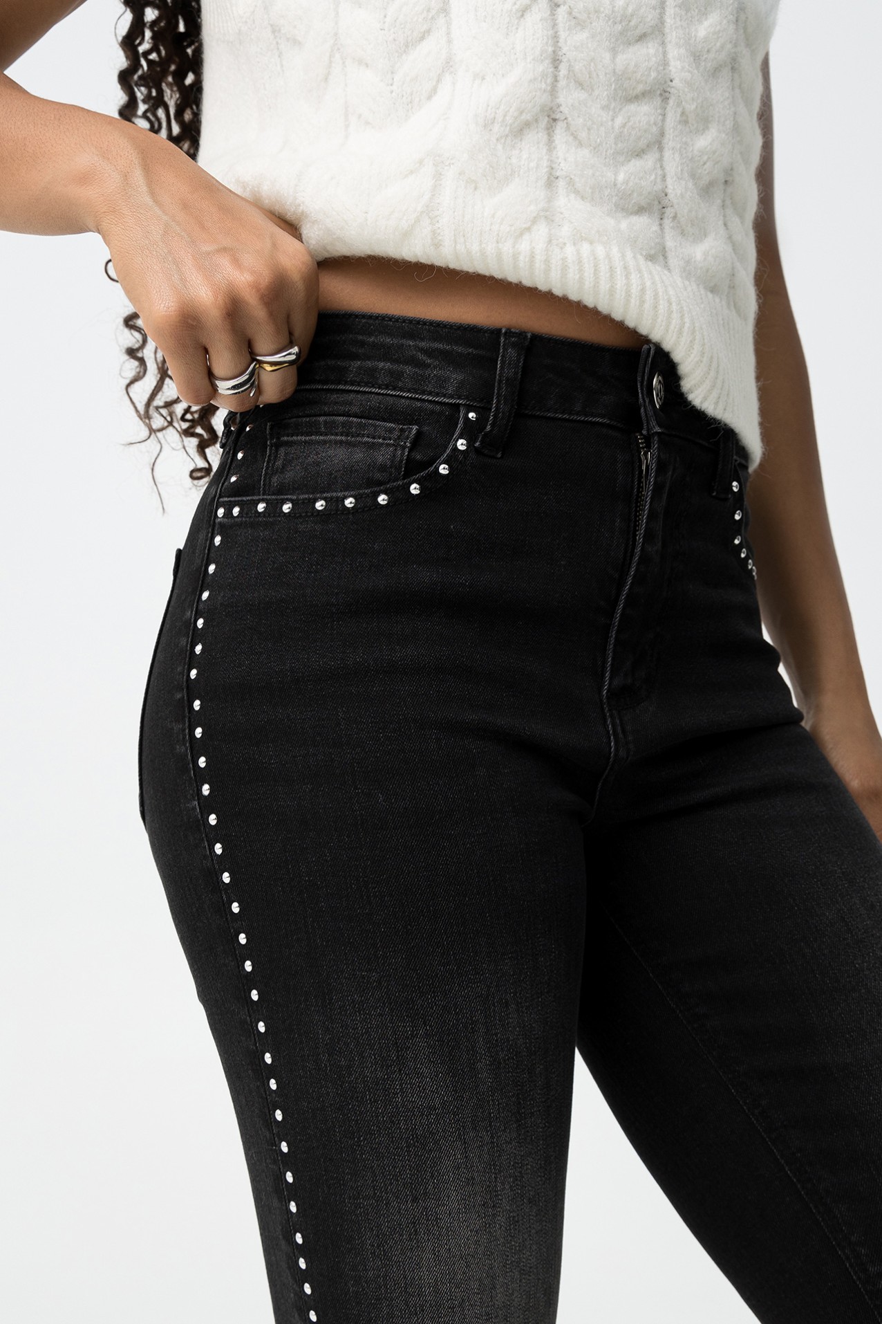 Cropped Flare Jeans