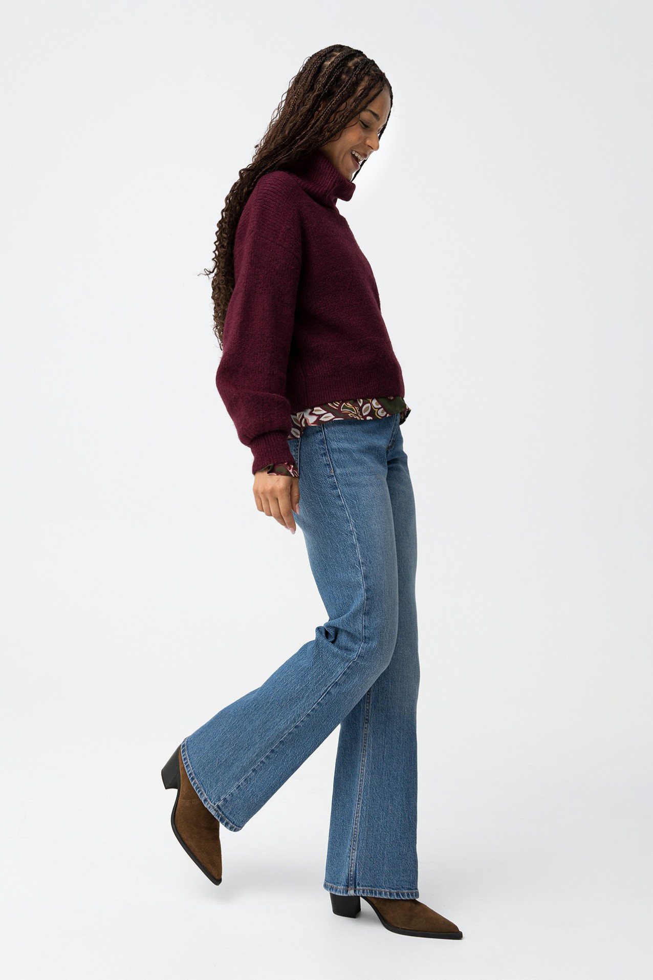 Classic Blue Flare Jeans