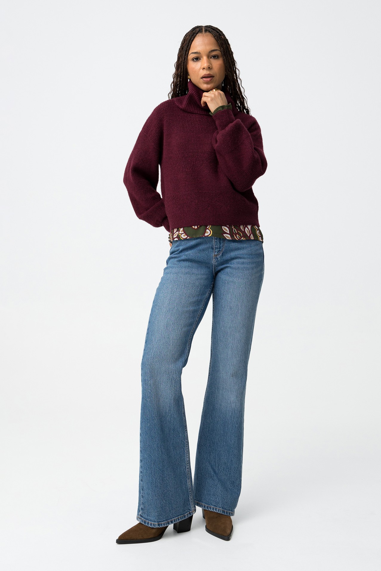 Classic Blue Flare Jeans