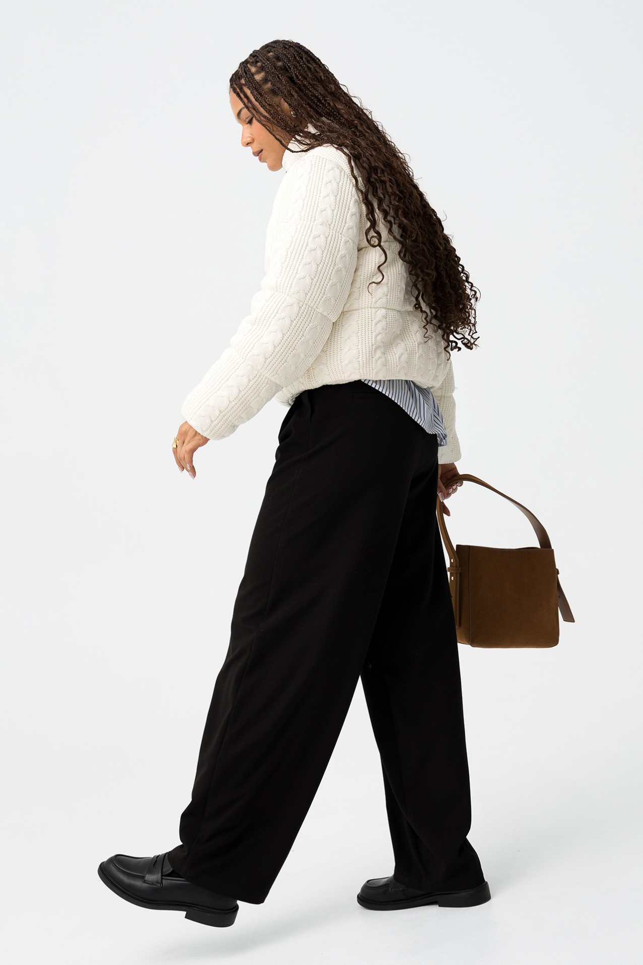 Balloon Pants with Pleats