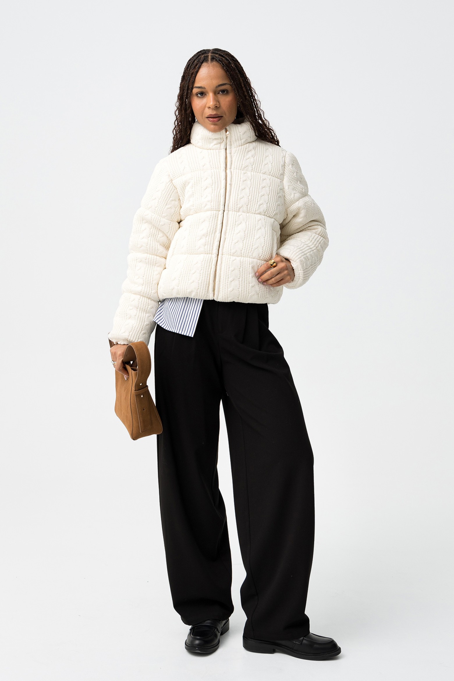 Balloon Pants with Pleats