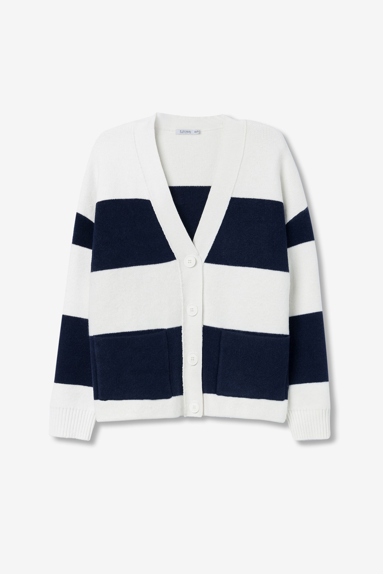 Striped Oversize Cardigan