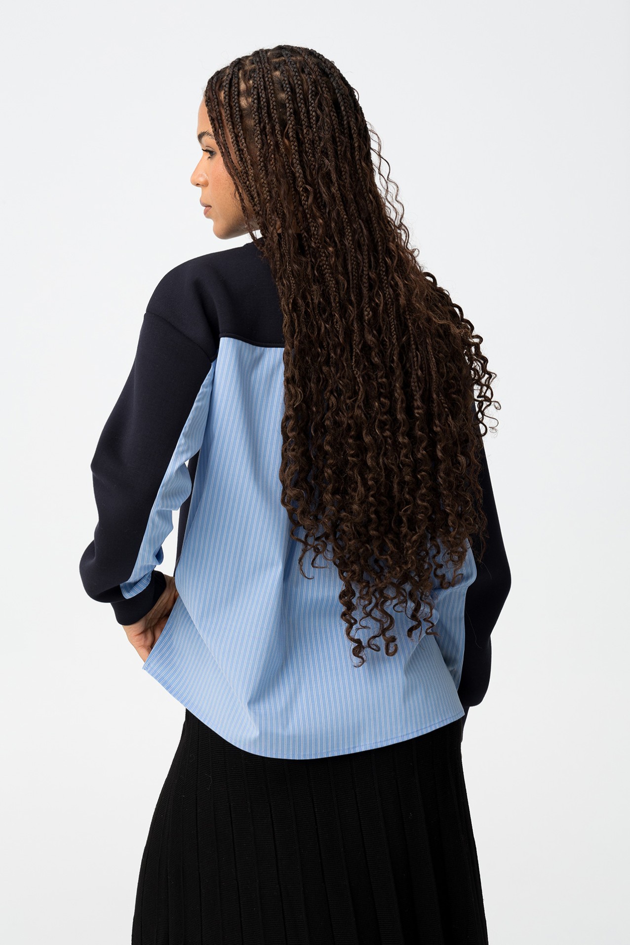 Sweatshirt Azul Casual