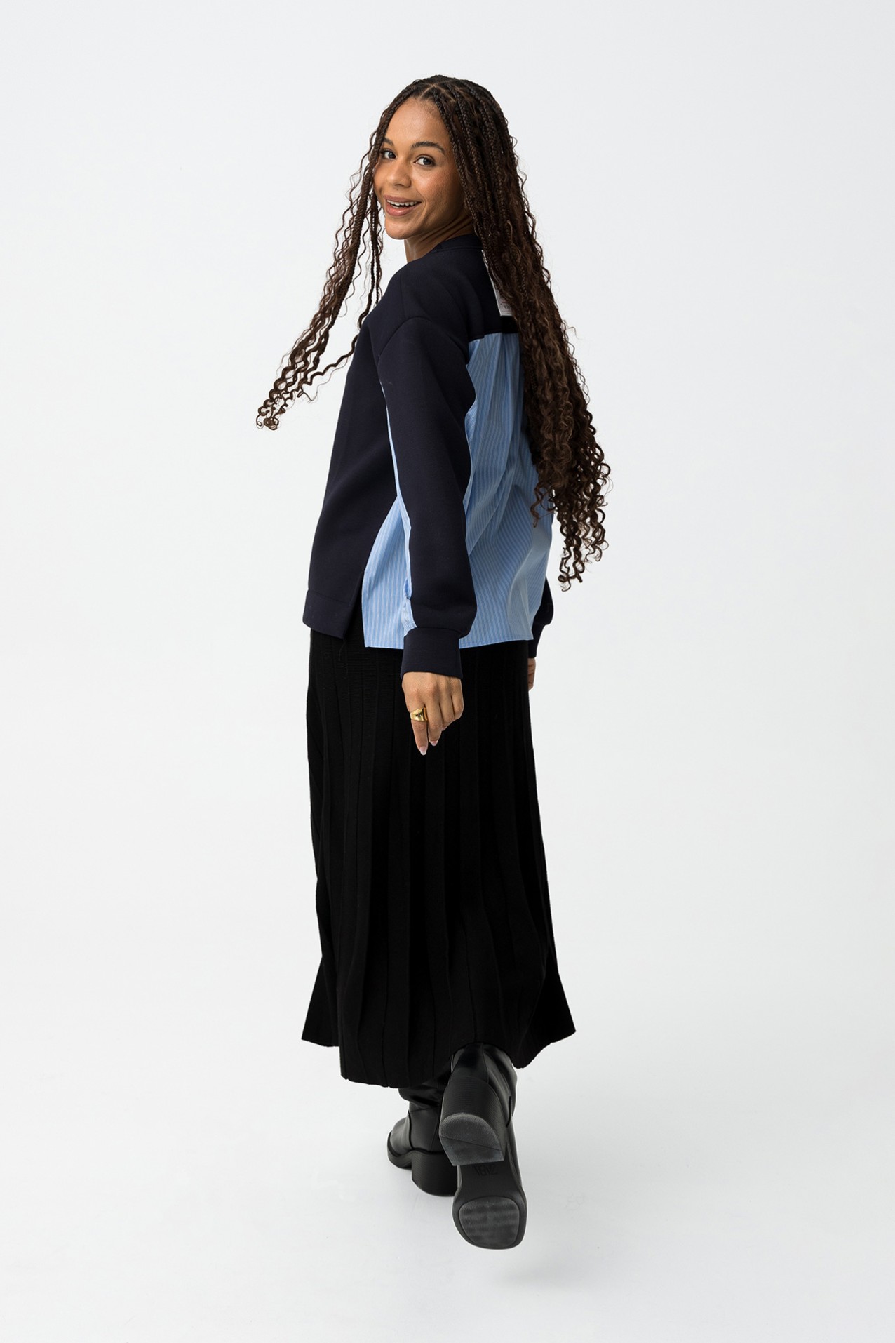 Sweatshirt Azul Casual