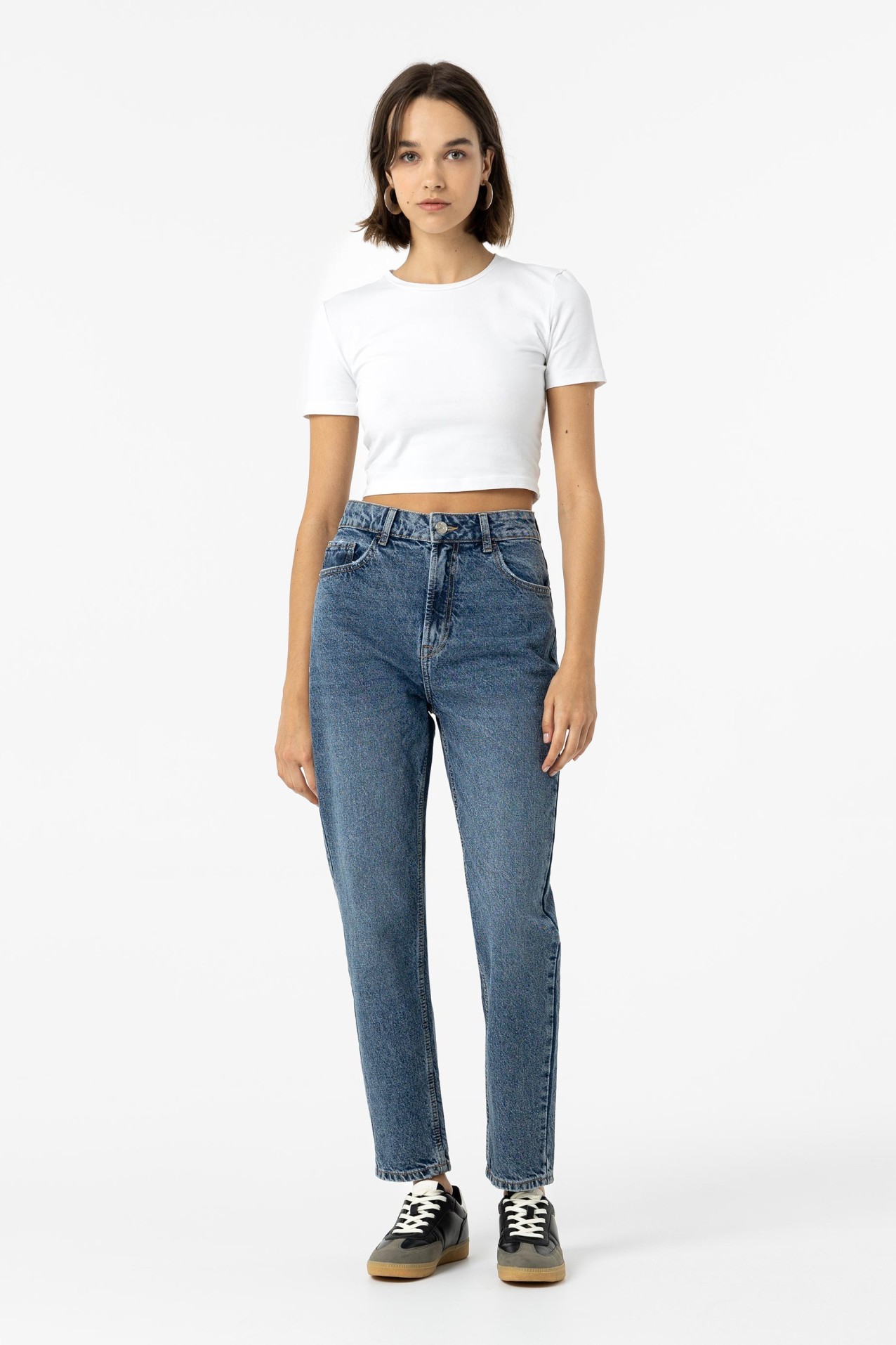 Jeans Mom Tapered Fit