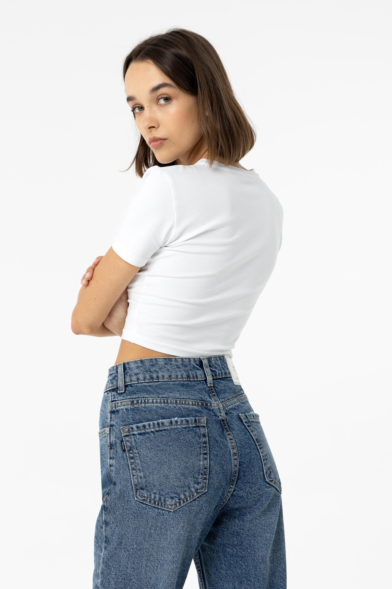 Jeans Mom Tapered Fit