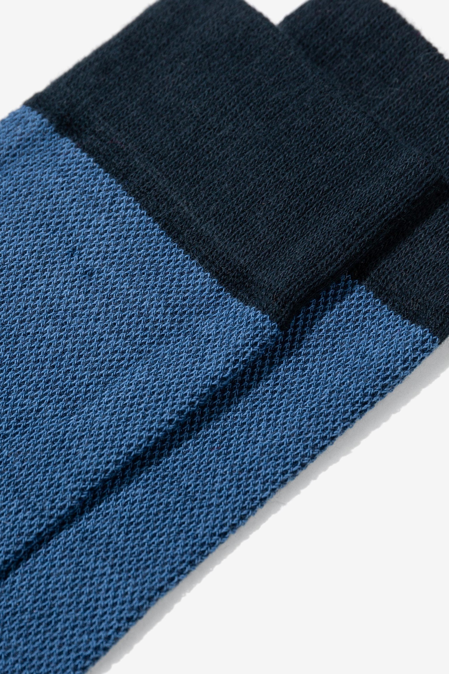 Blue Patterned Socks