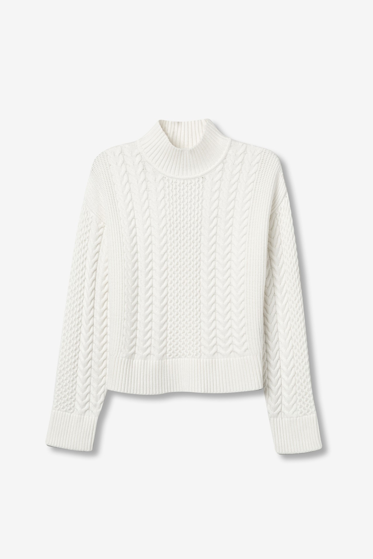 Jersey de Punto Trenzado