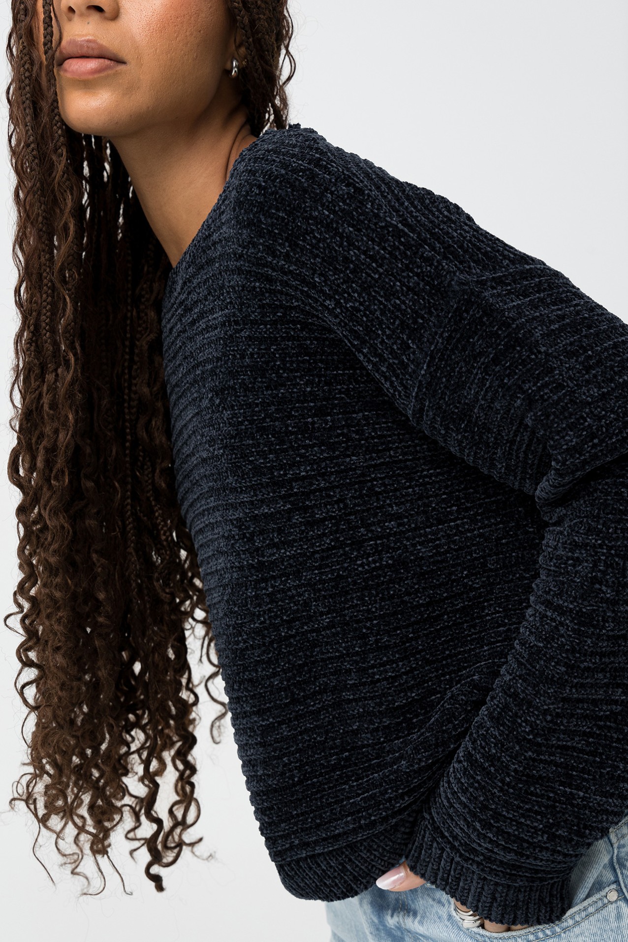 Jersey de Punto Suave Texturizado