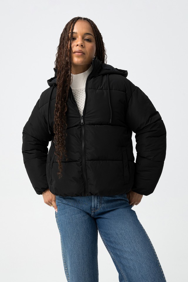 Relaxed Quilted Coat