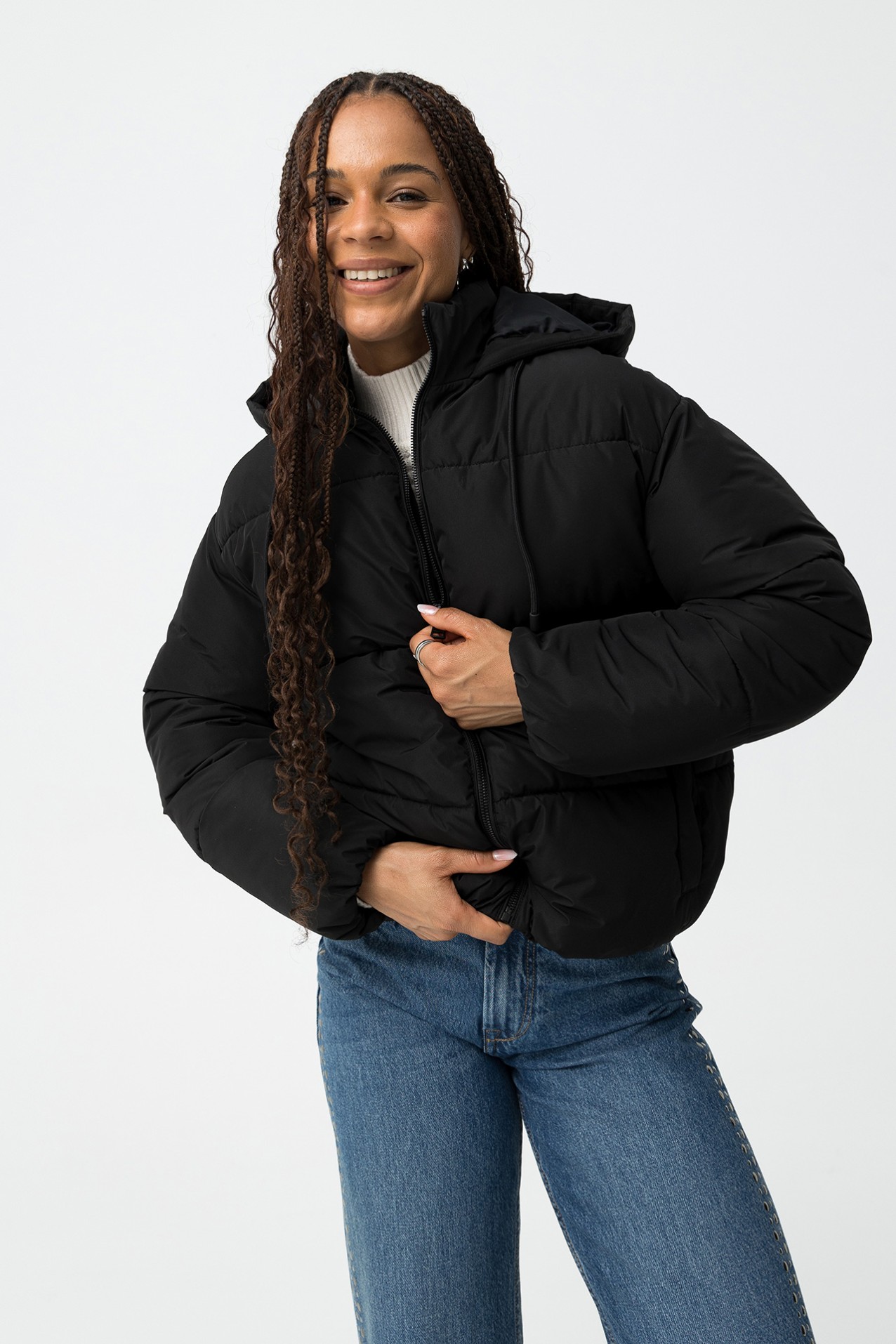 Relaxed Quilted Coat