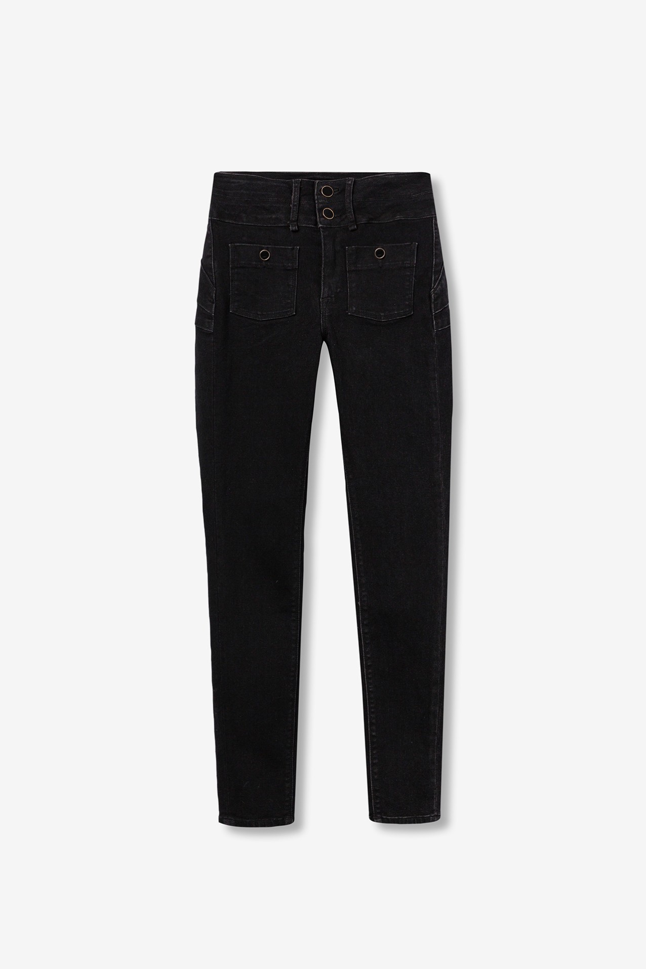 Double-Up Skinny Jeans