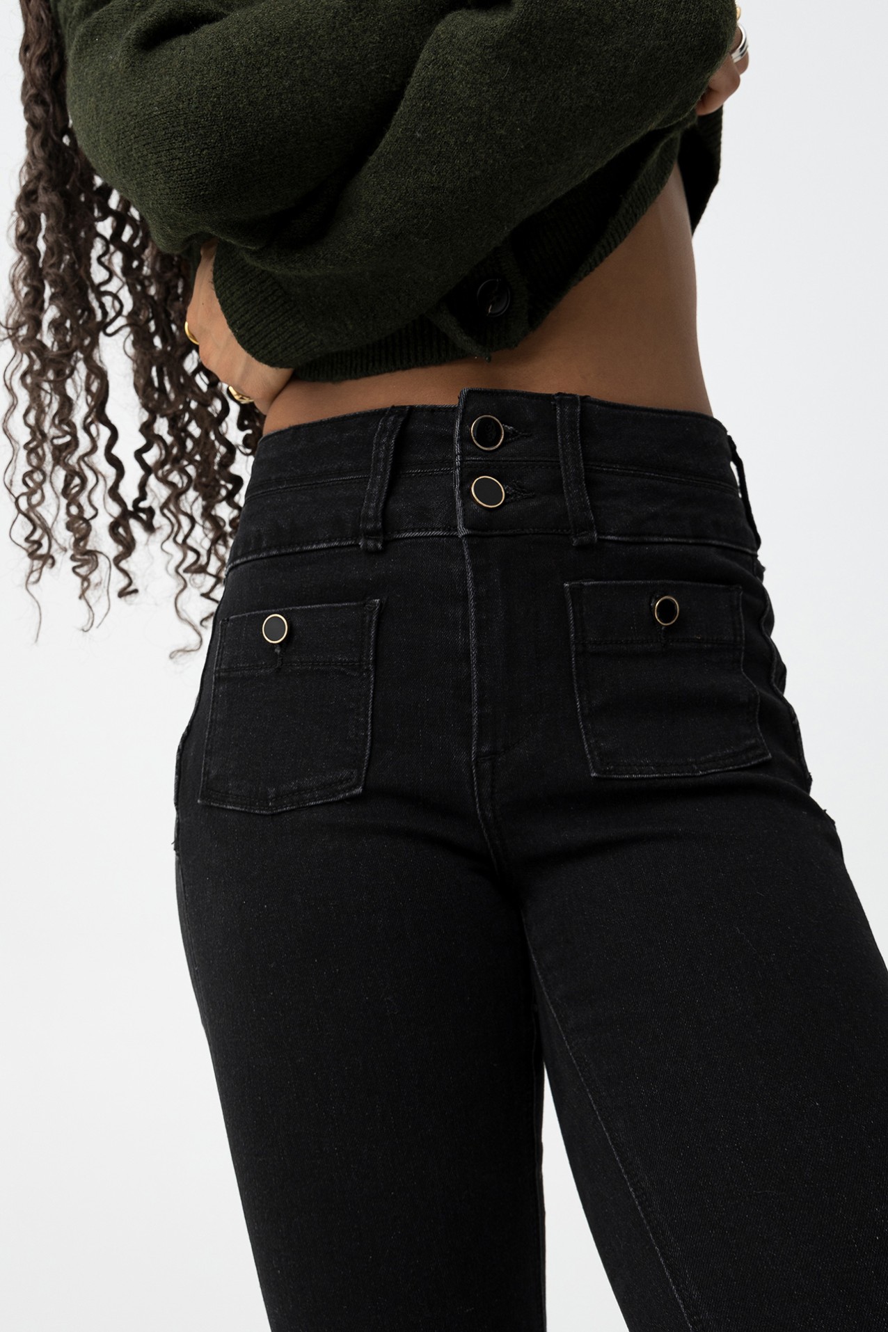 Double-Up Skinny Jeans