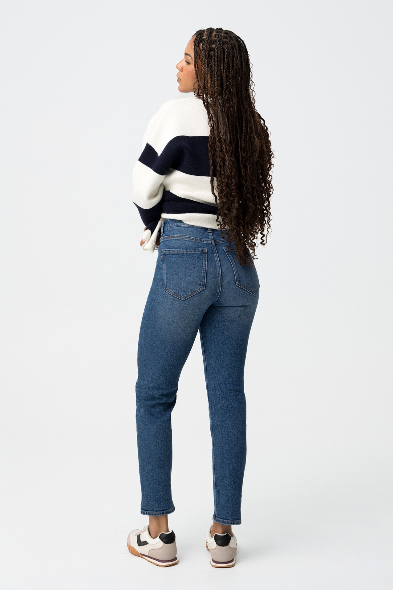 Vaqueros Slim Azul Clsico