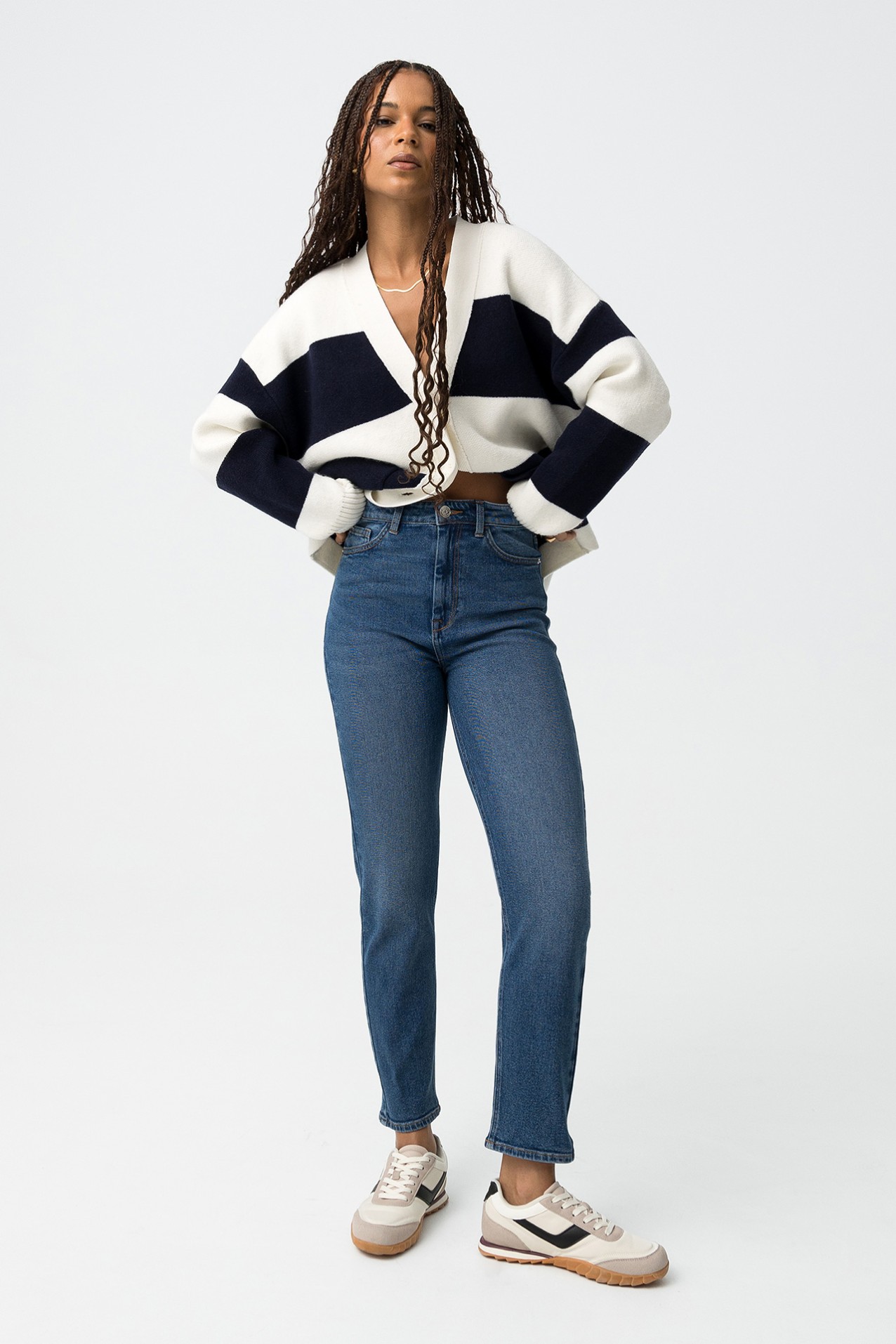 Vaqueros Slim Azul Clsico