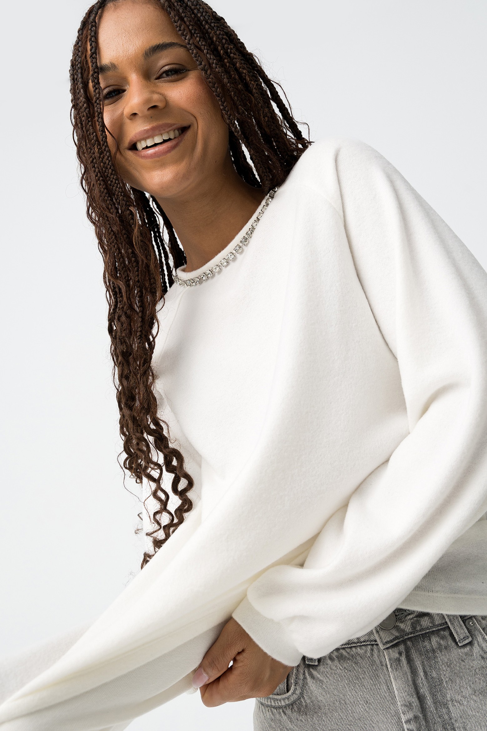 Long Sleeve White T-shirt