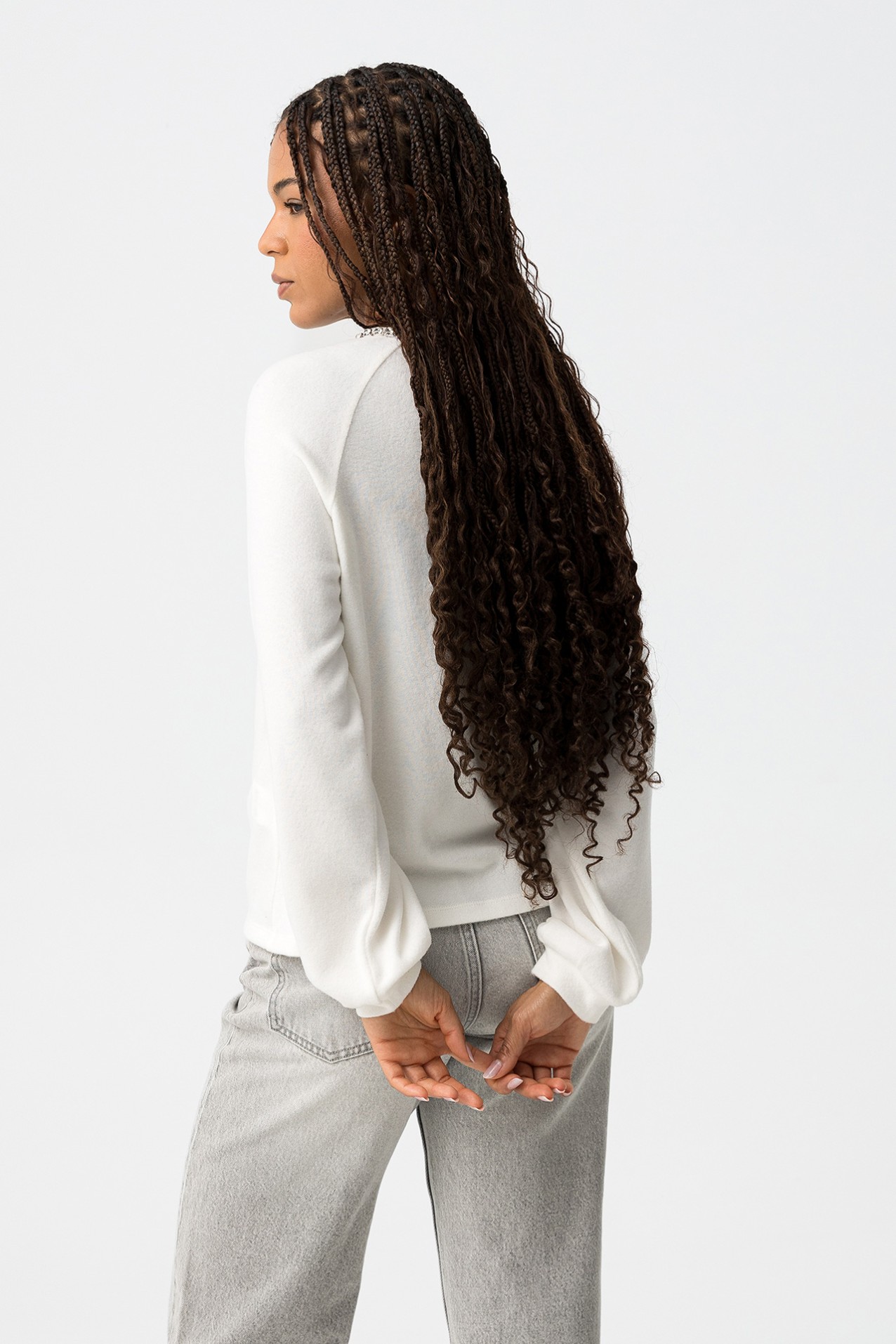 Long Sleeve White T-shirt