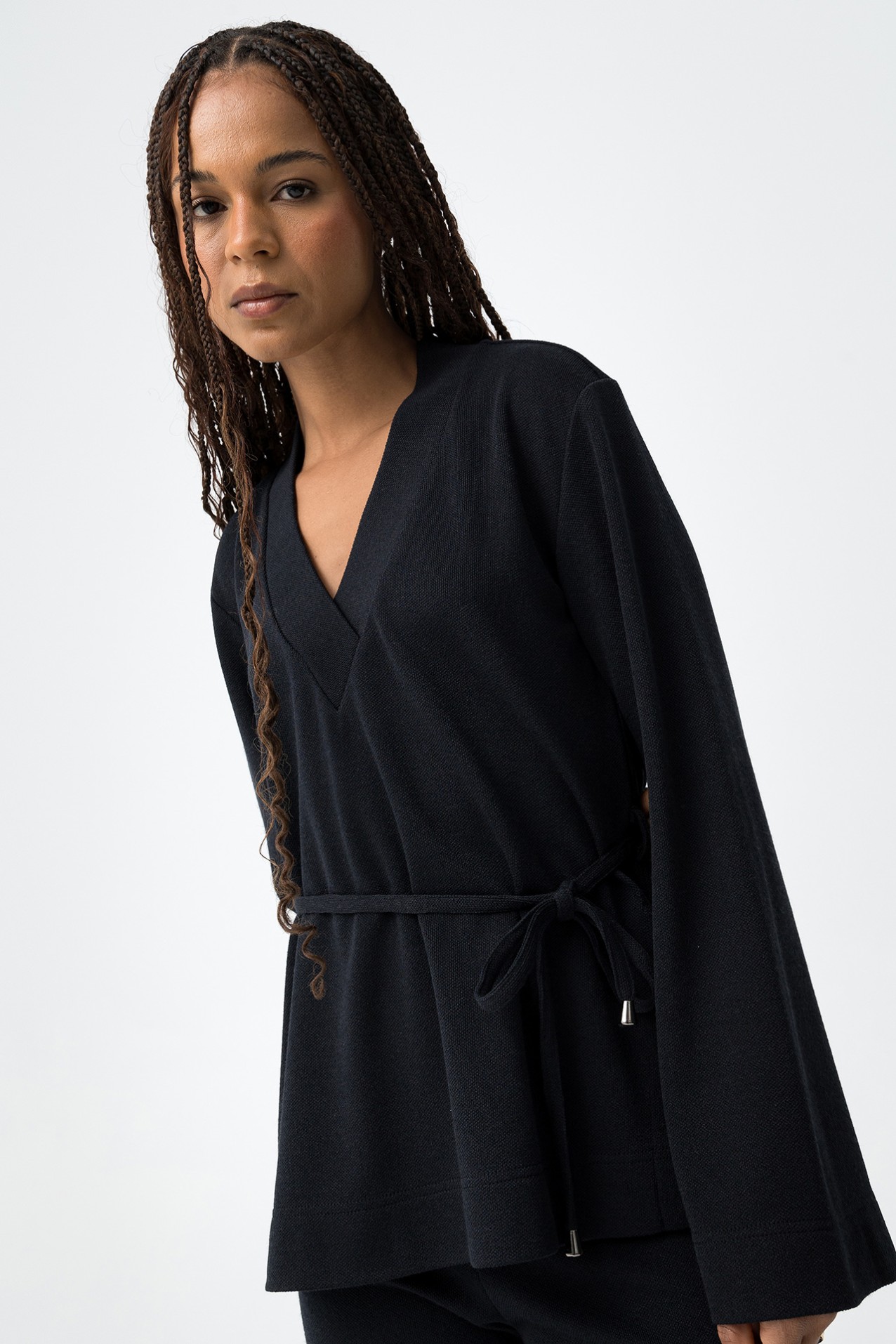 Black Long Sleeve Top