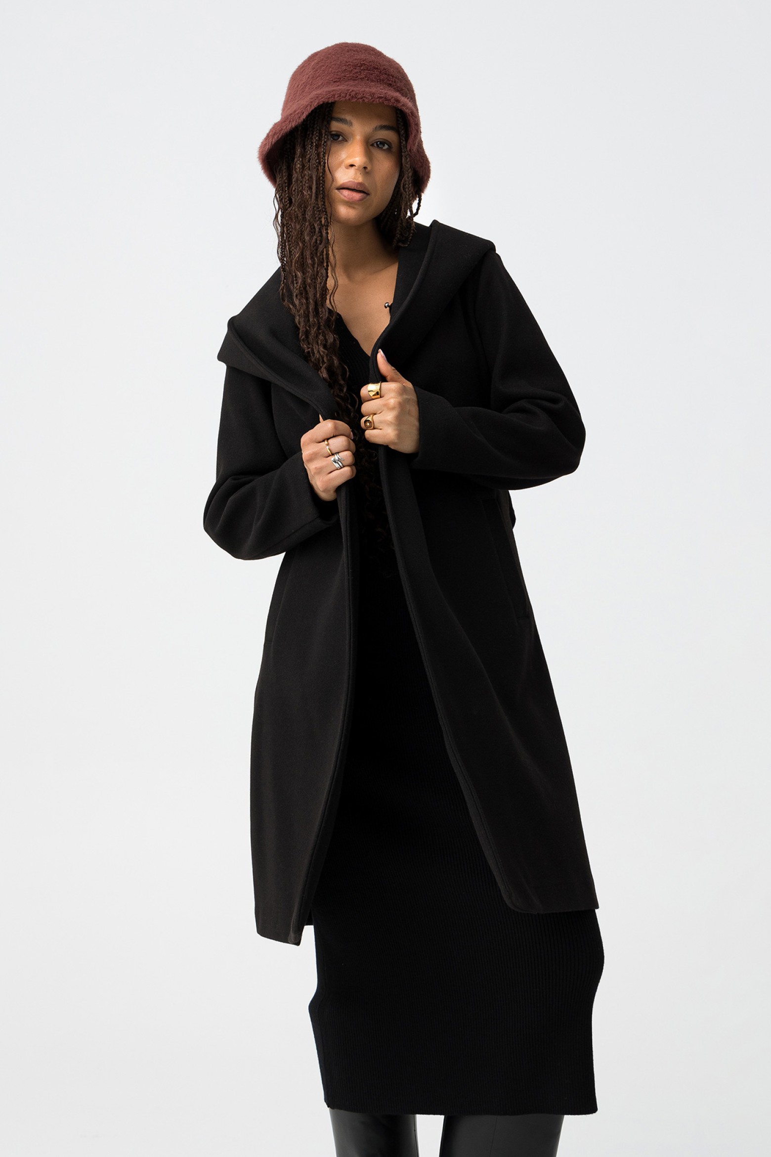 Long Coat with Hood
