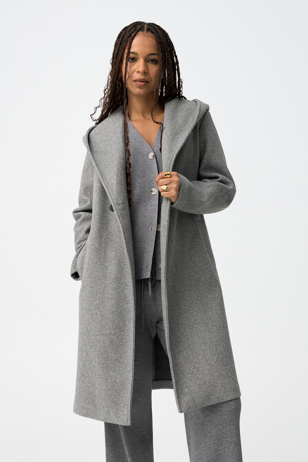 Long Grey Coat