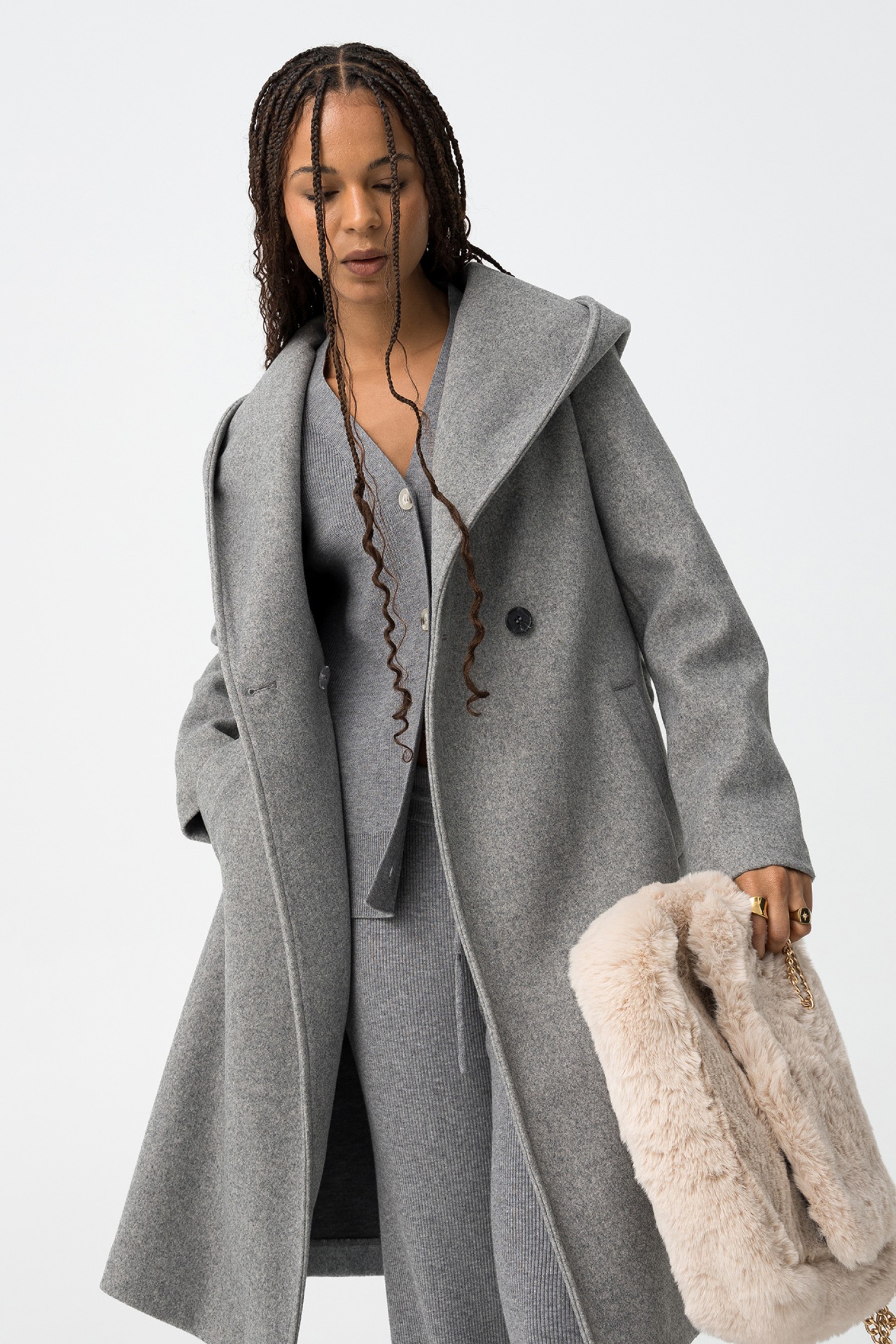 Long Grey Coat