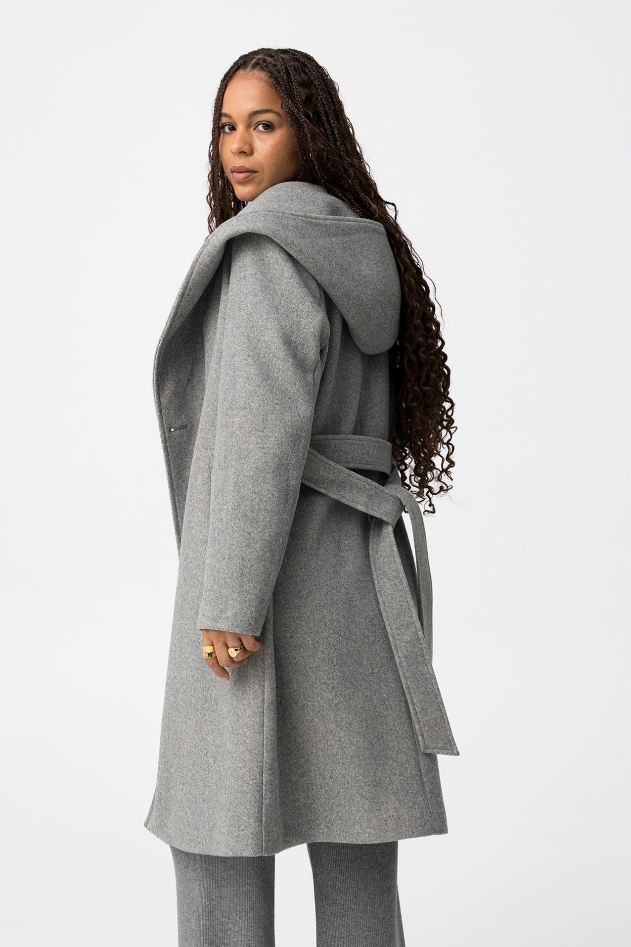 Long Grey Coat