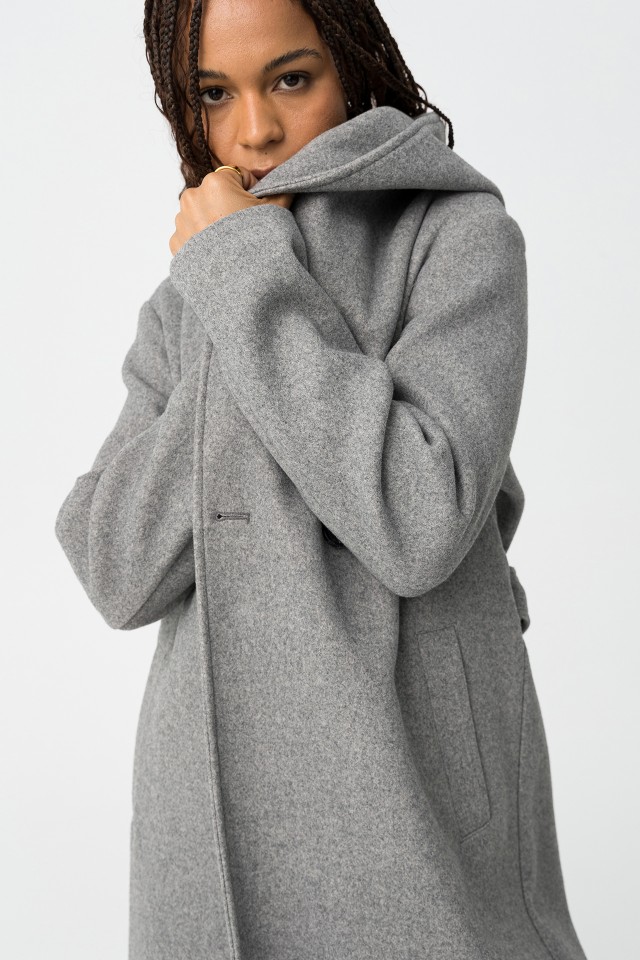 Long Grey Coat