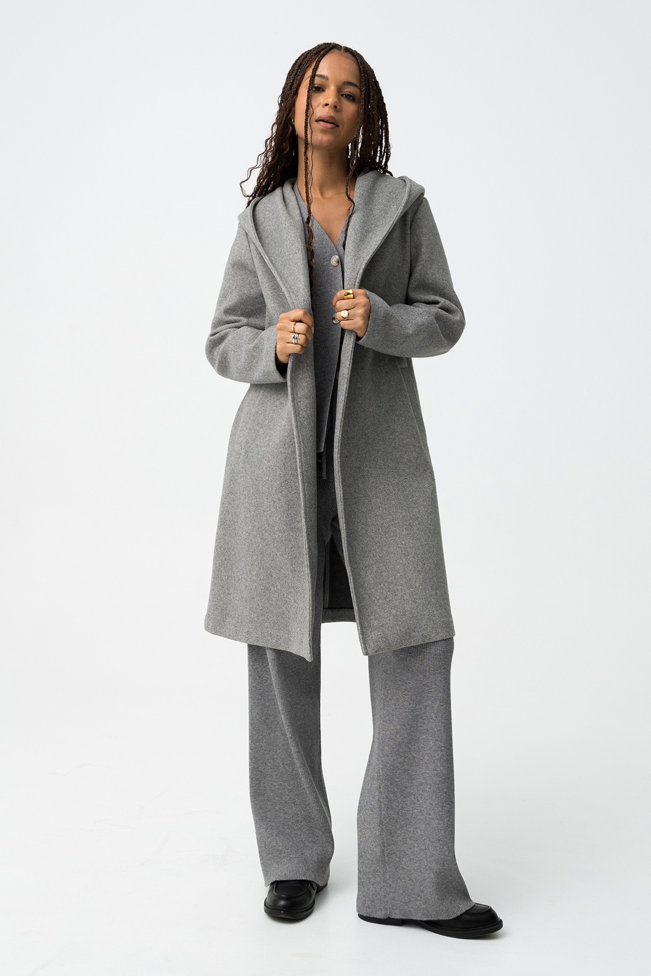 Long Grey Coat