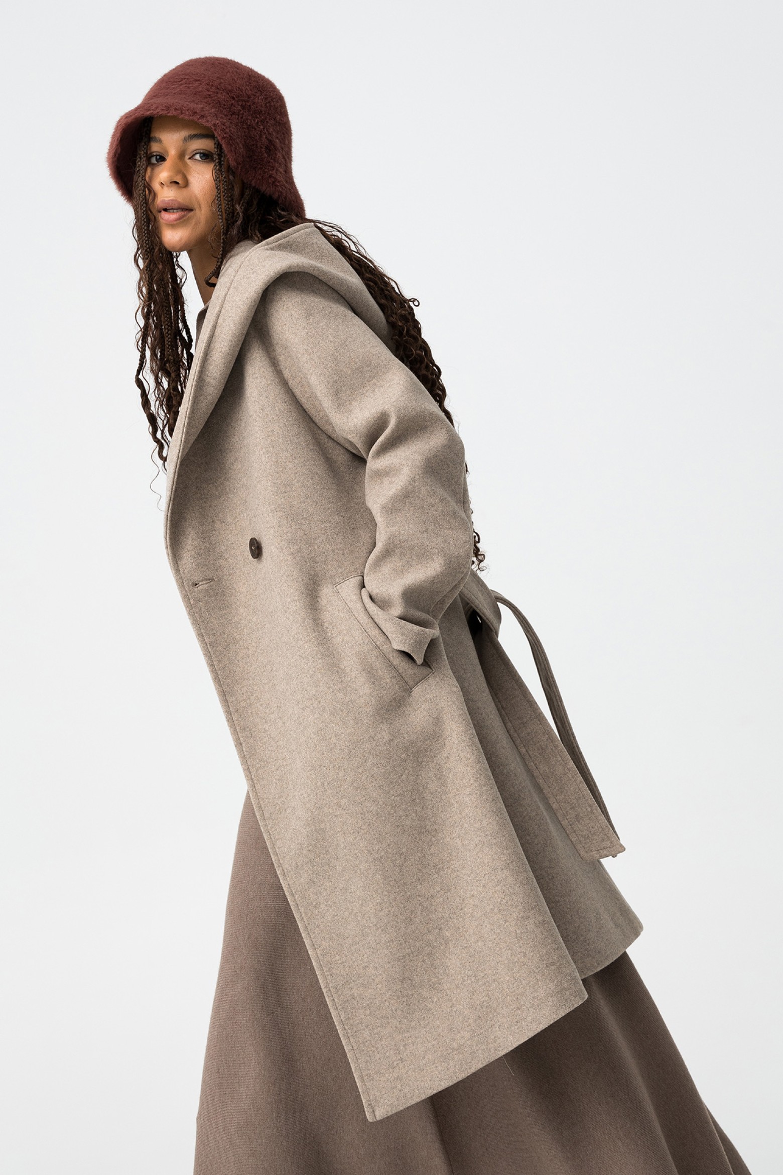 Long Coat with Hood