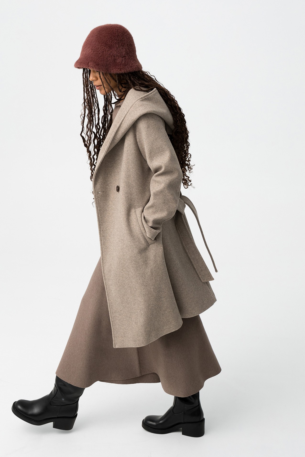 Long Coat with Hood