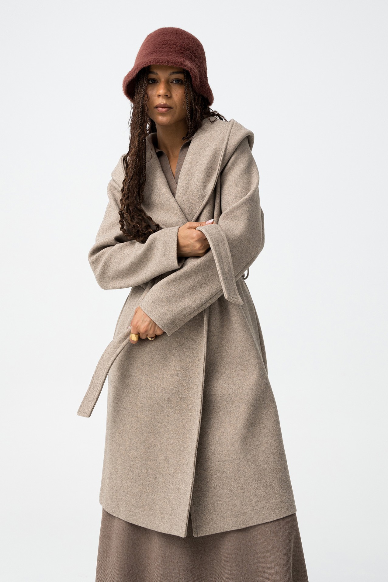 Long Coat with Hood