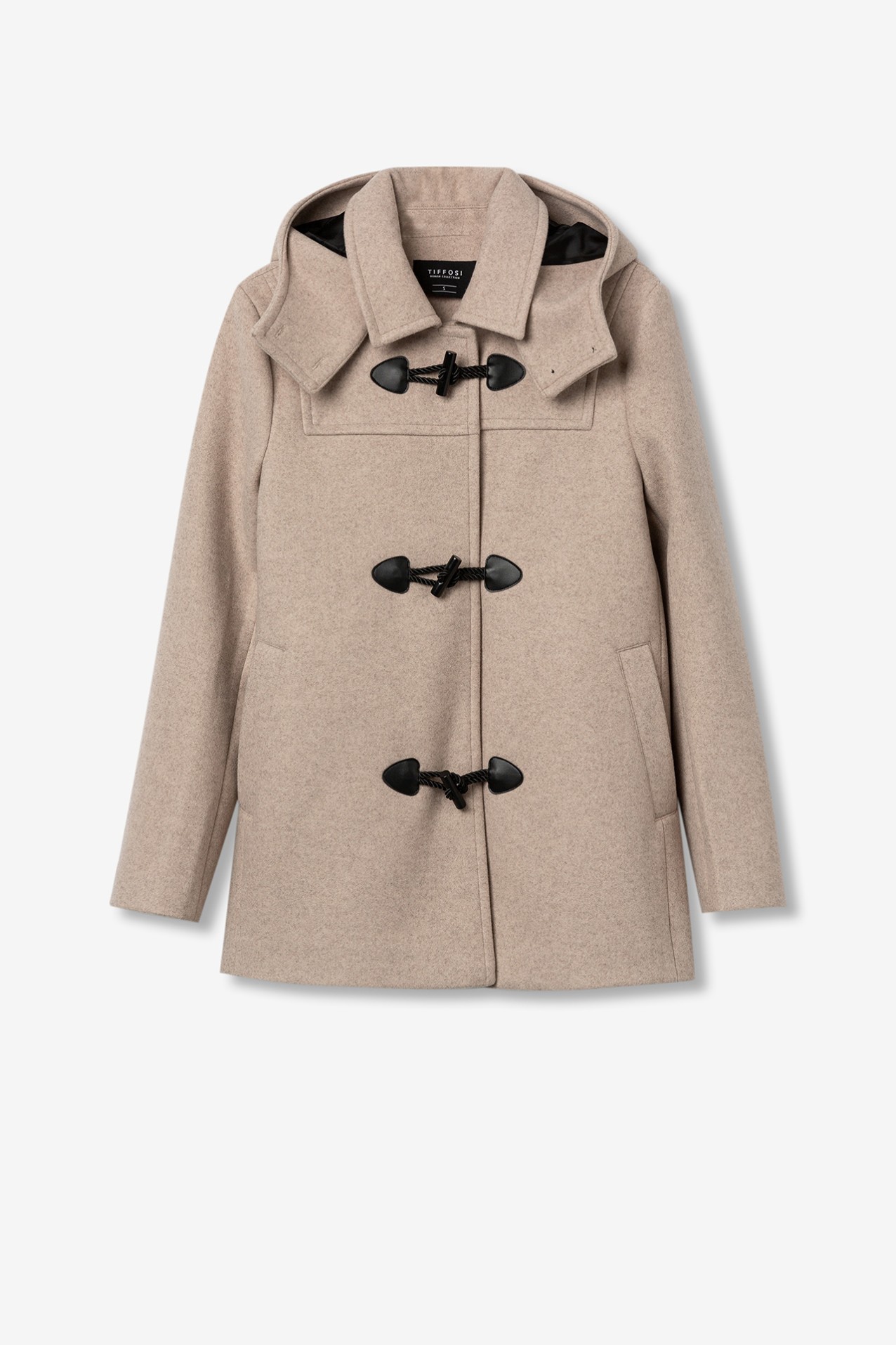 Coat with Removable Hood