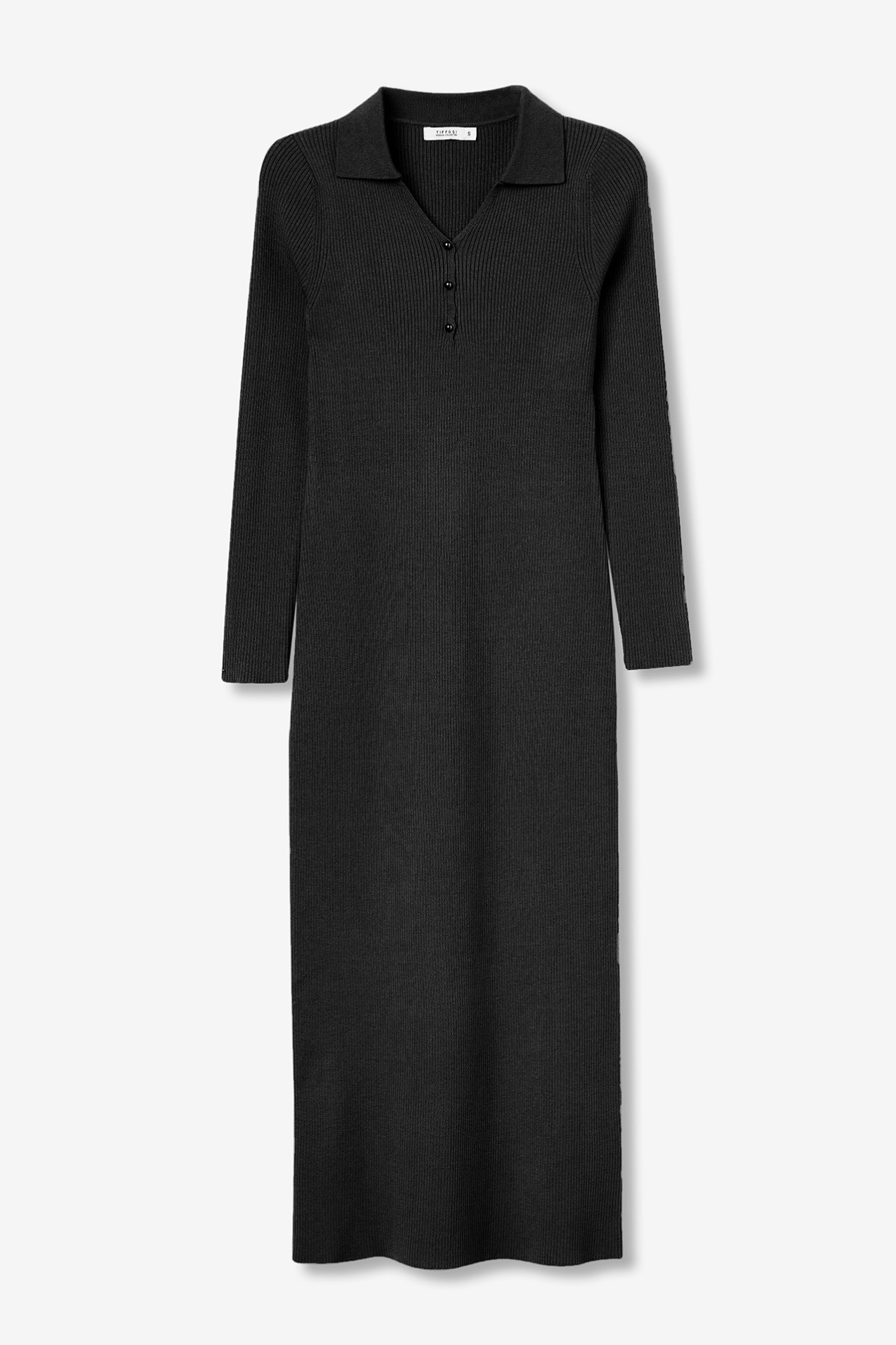 Vestido Canelado Super Slim Fit