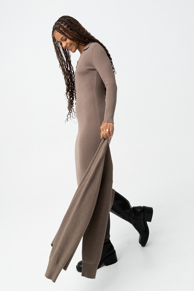 Vestido de Canal Super Slim Fit