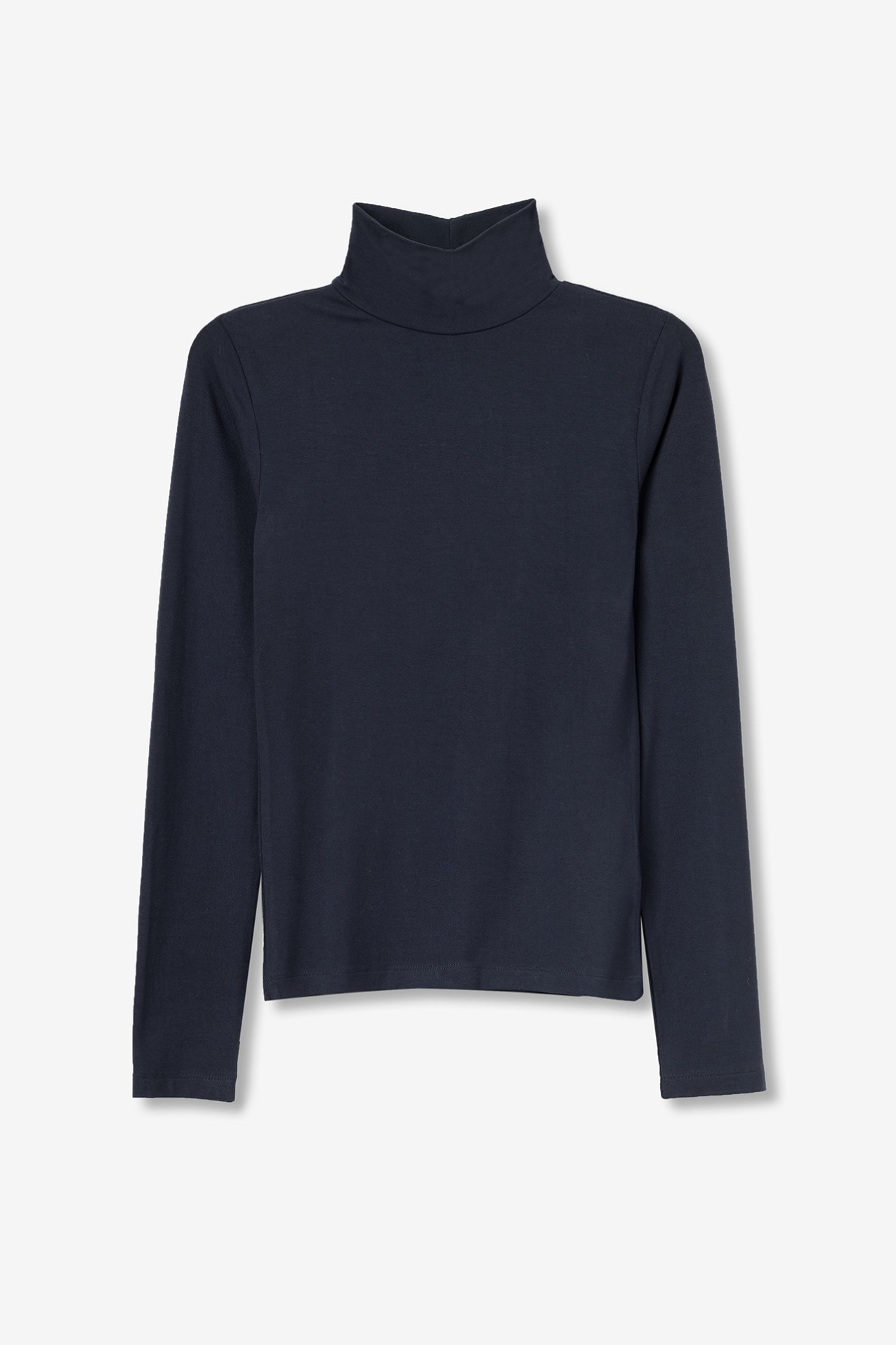 Camiseta marrn ajustada