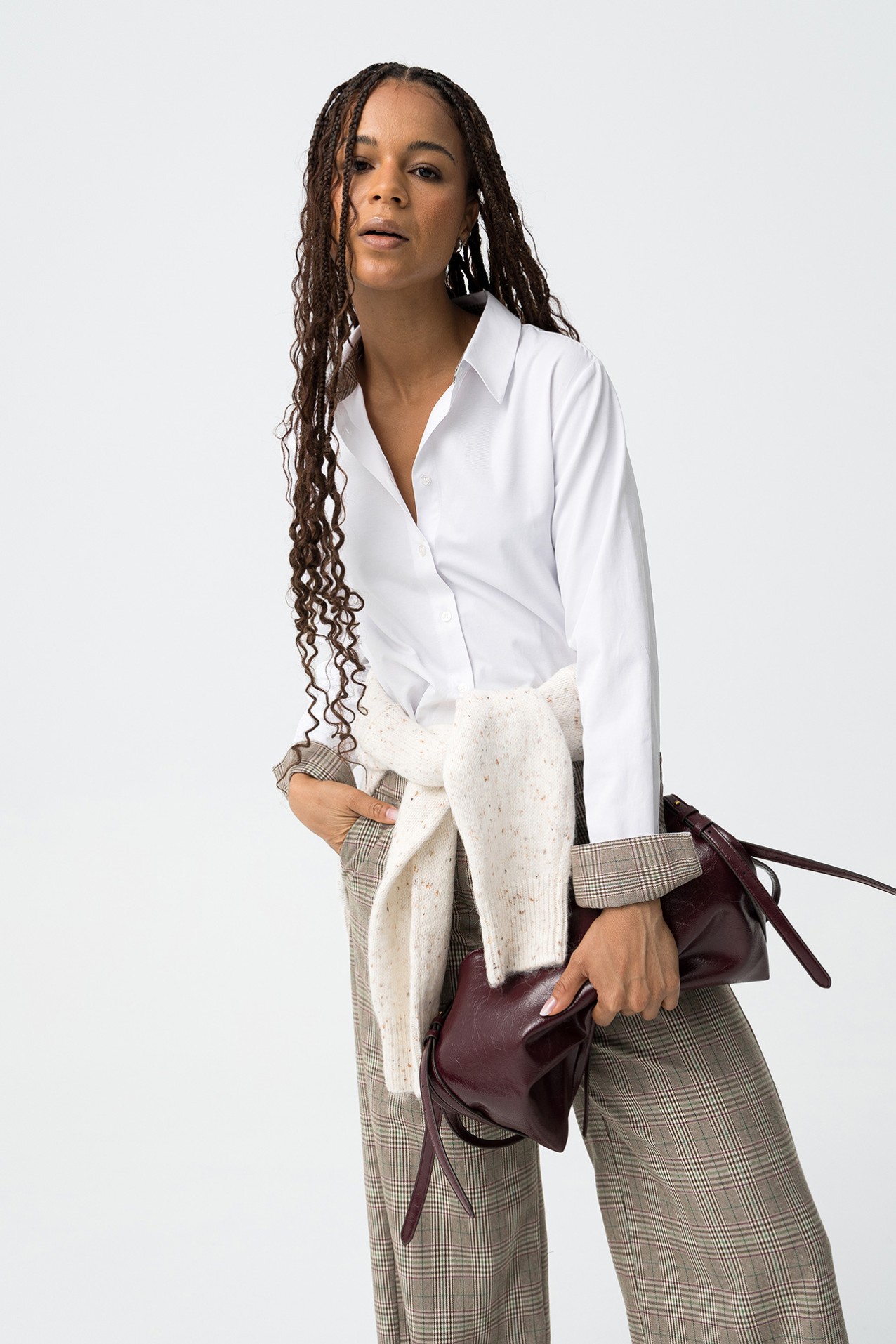 White Long Sleeve Shirt