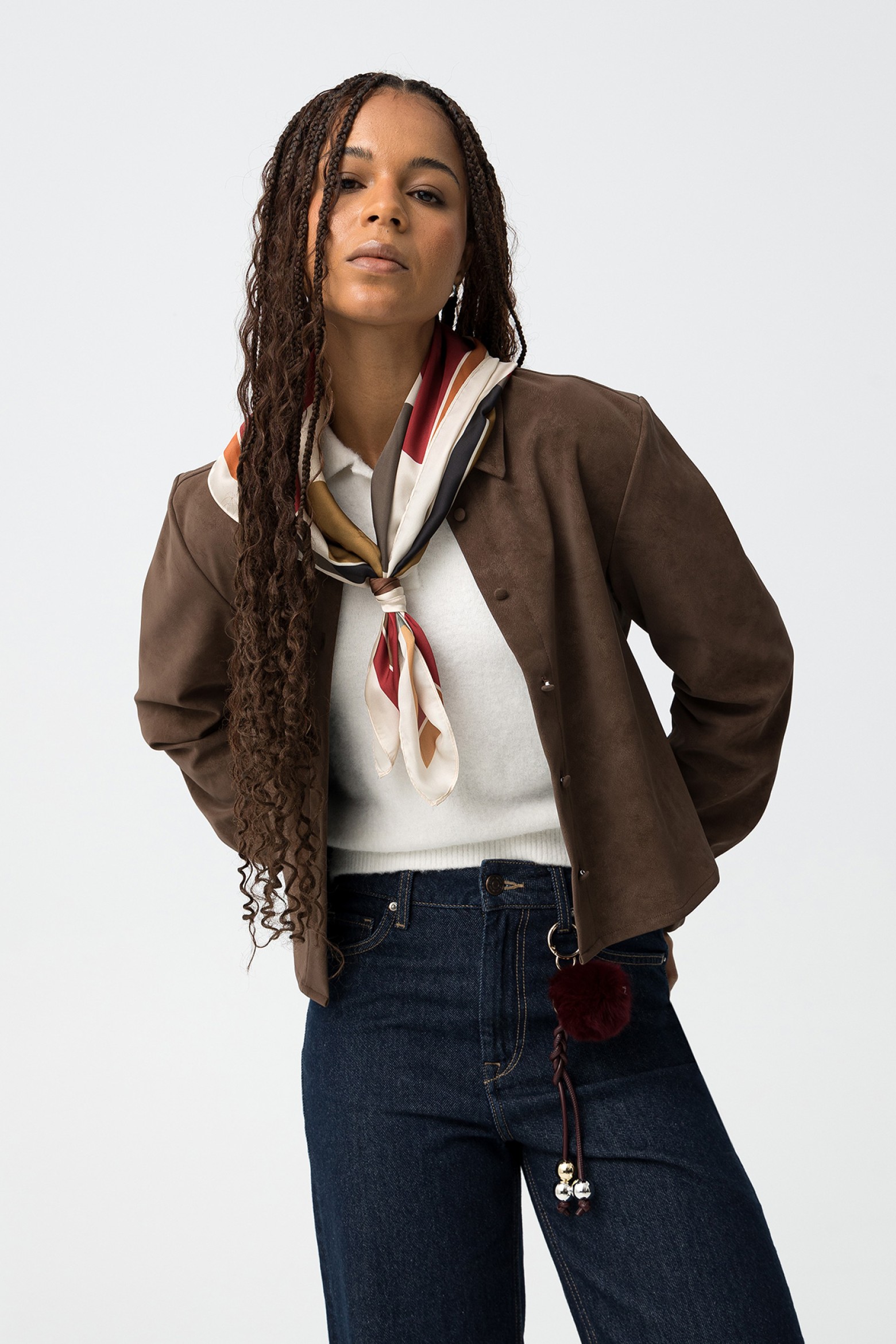 Brown Long Sleeve Shirt